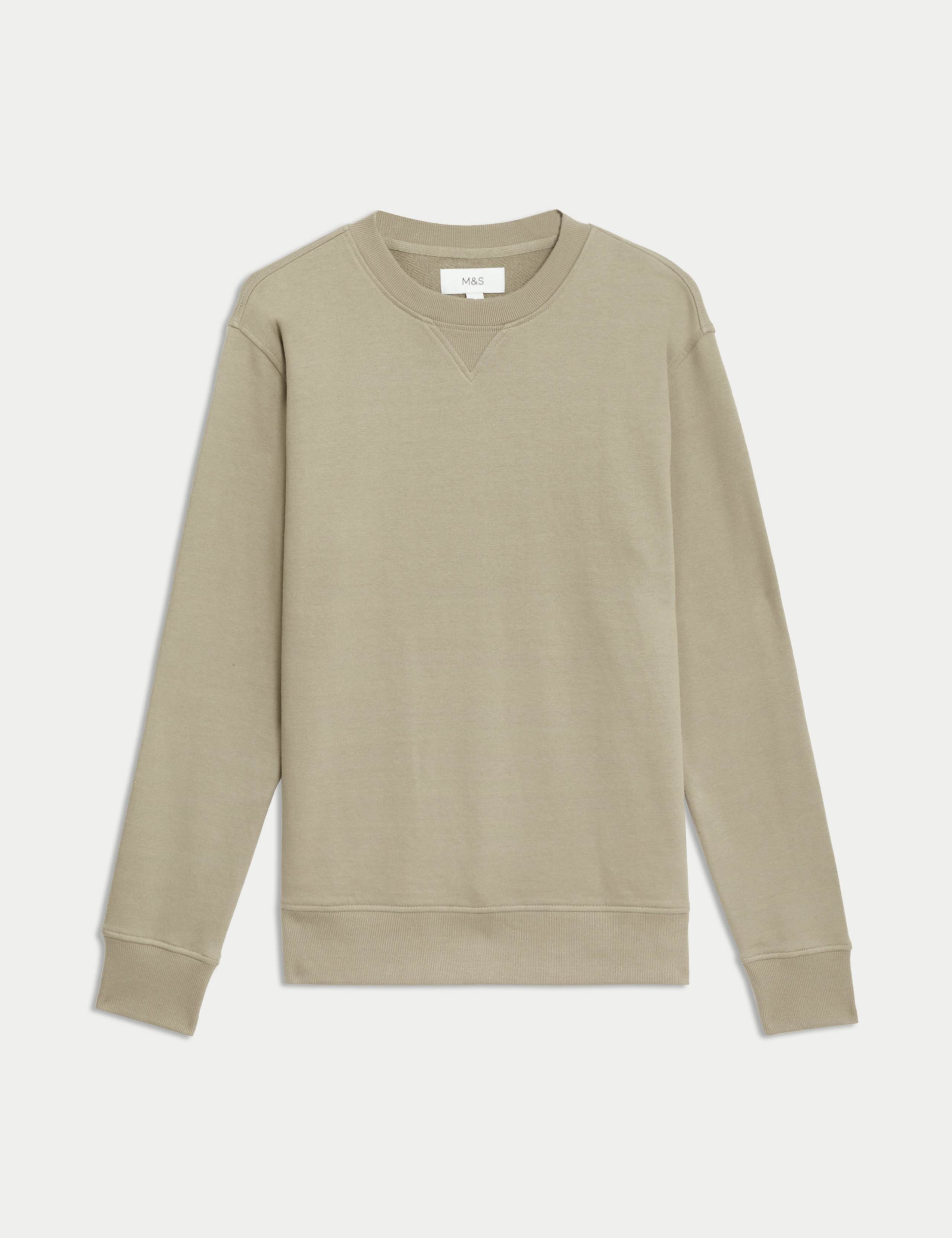 Pure Cotton Crew Neck Sweatshirt 2 of 6