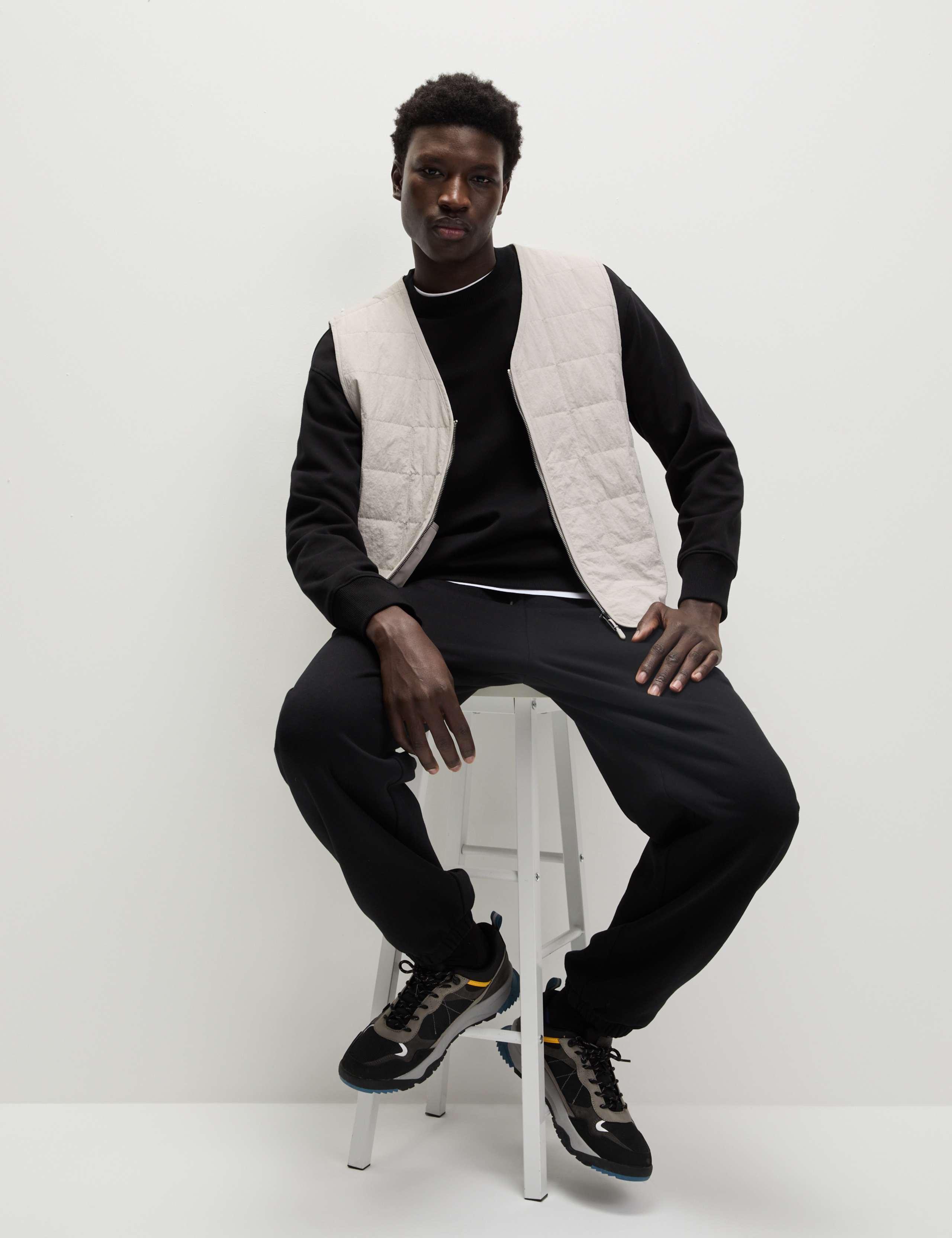 Oversized Cotton Rich Crew Neck Sweatshirt 5 of 5