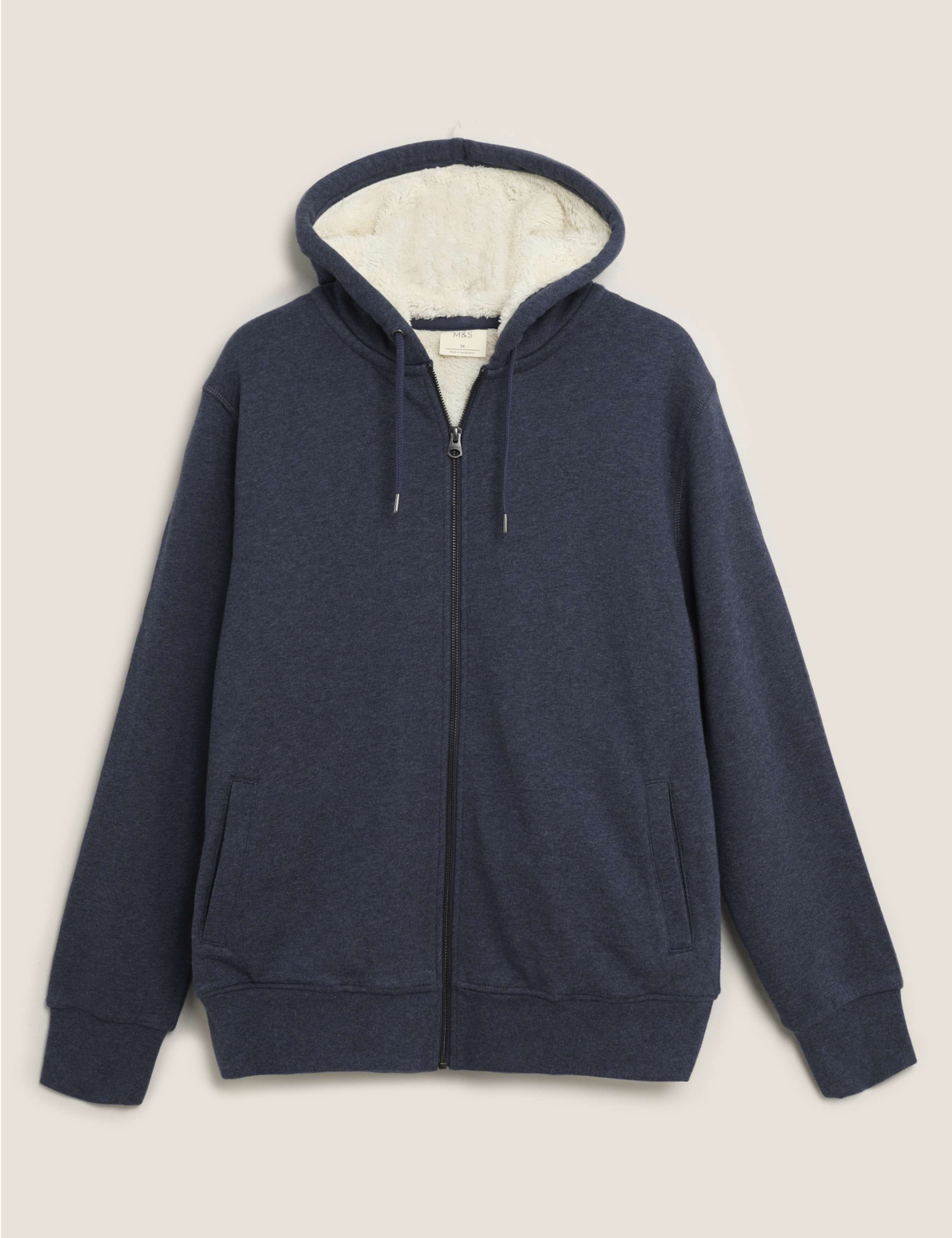Fleece Lined Zip Up Hoodie 2 of 4