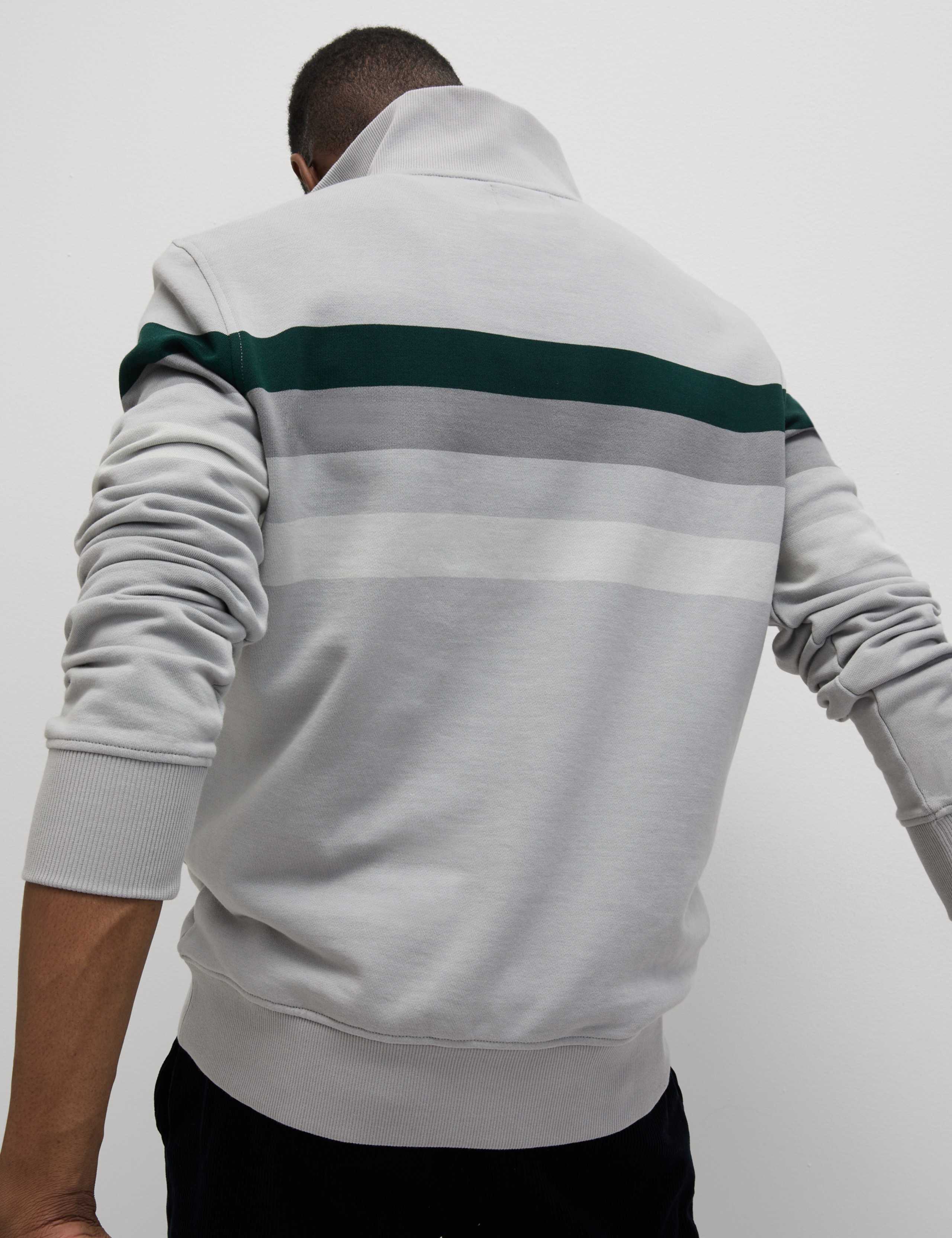 Pure Cotton Half Zip Sweatshirt 5 of 7