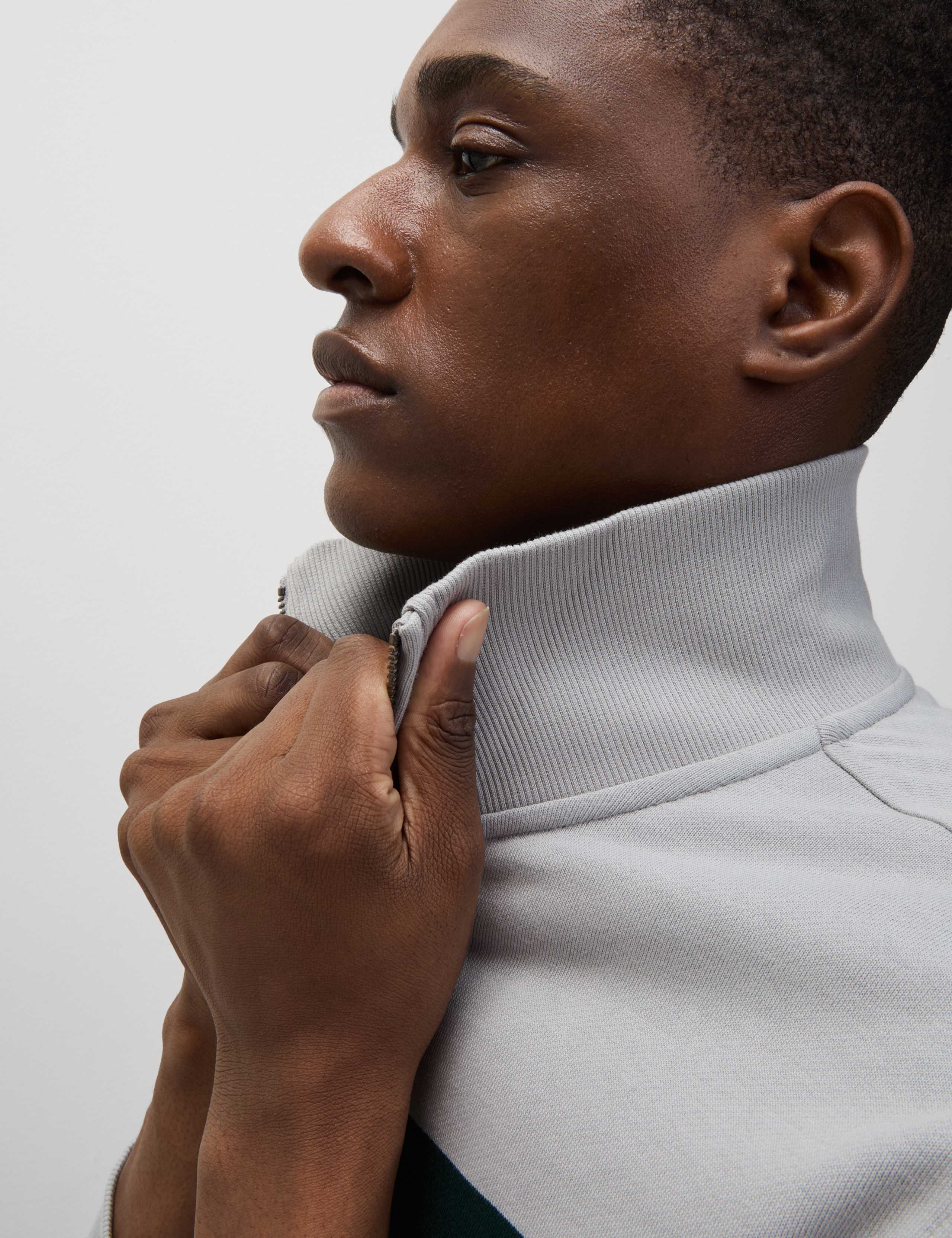 Pure Cotton Half Zip Sweatshirt 7 of 7