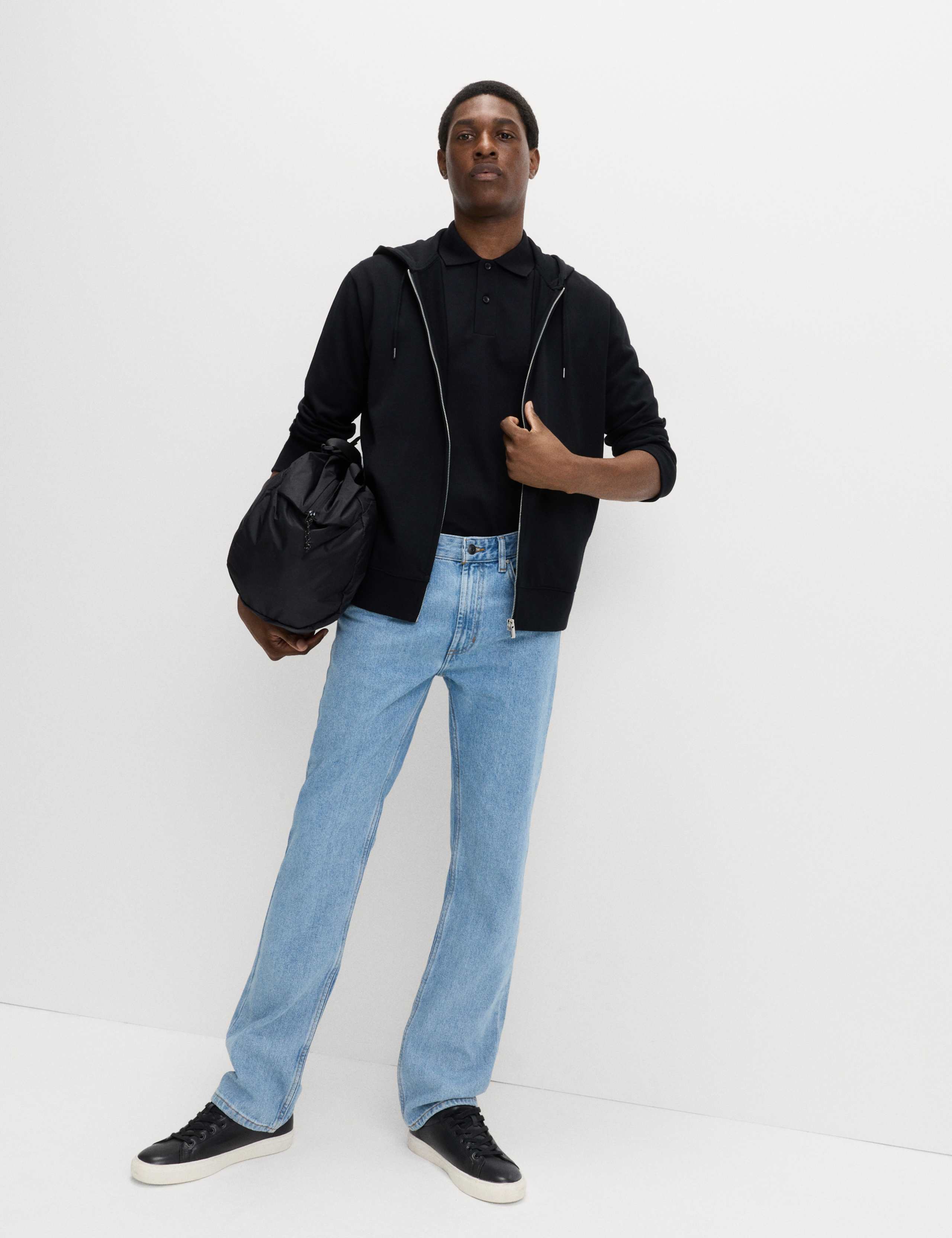 Cotton Rich Zip Through Hoodie 3 of 5