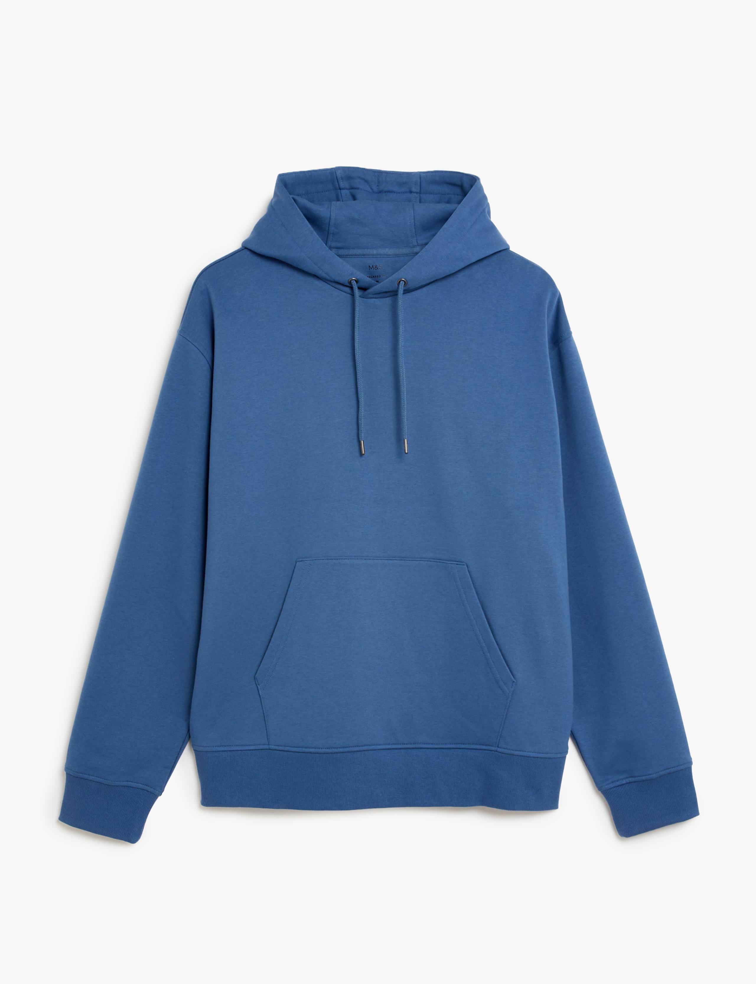 Oversized Cotton Rich Hoodie 1 of 3