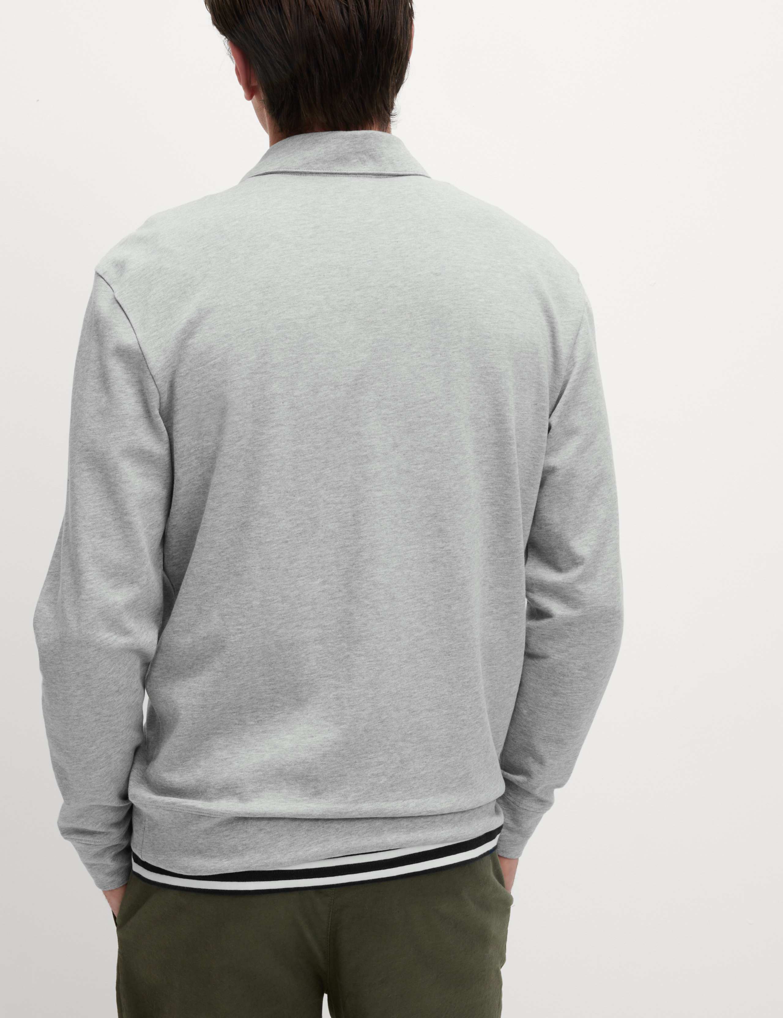Cotton Rich Half Zip Polo Shirt 6 of 6