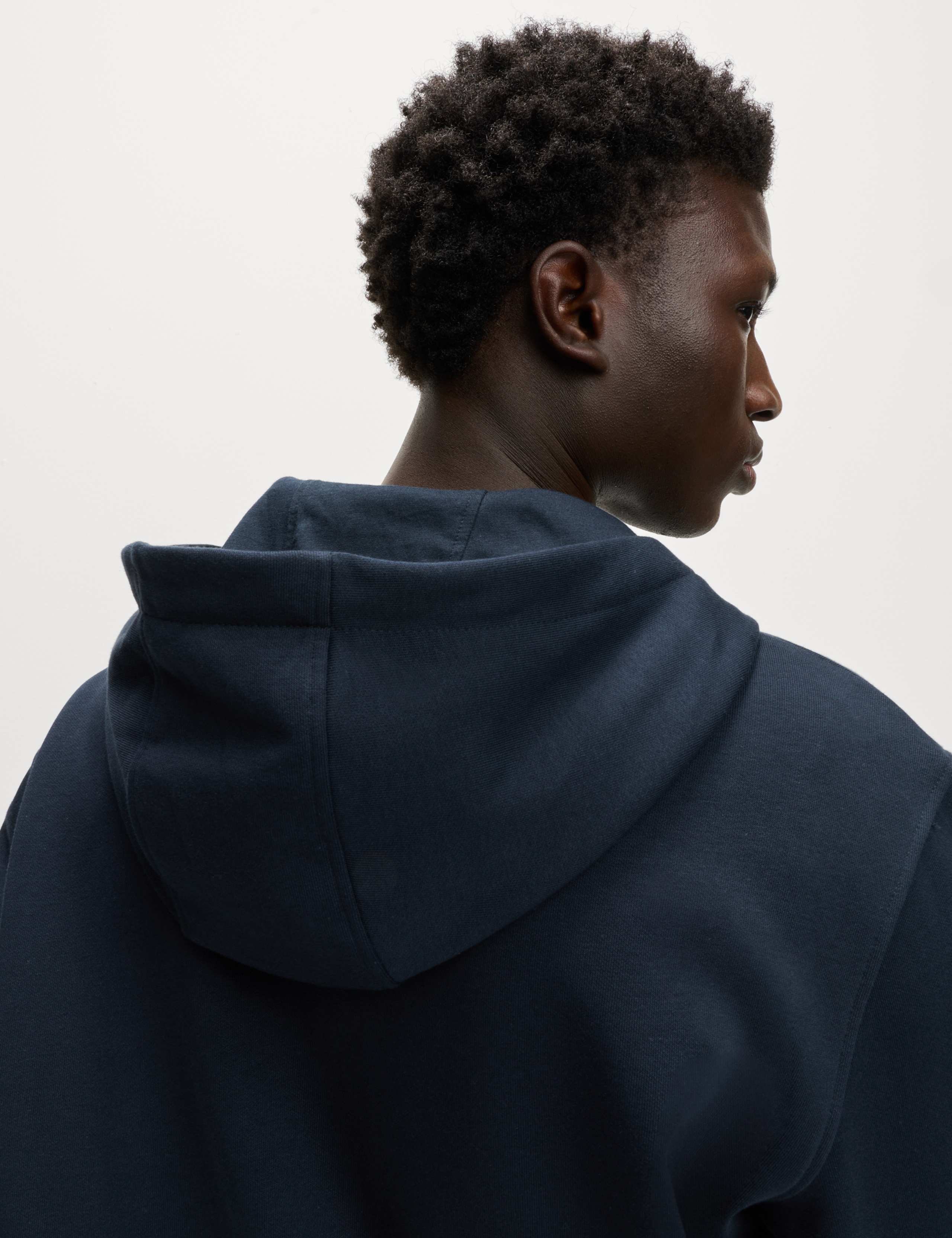 Cotton Rich Relaxed Zip Through Hoodie 5 of 5
