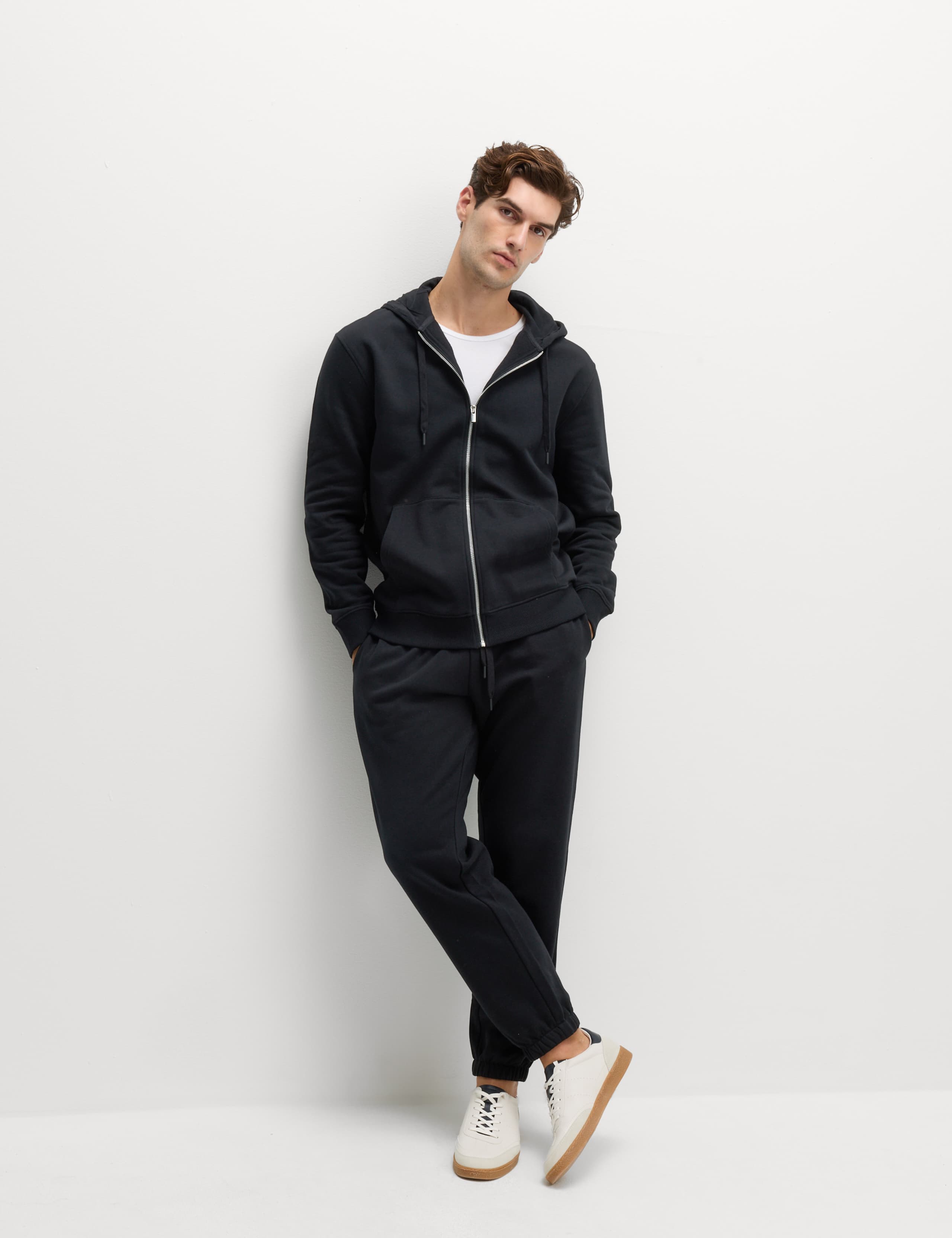 Cotton Rich Zip Through Hoodie 3 of 6