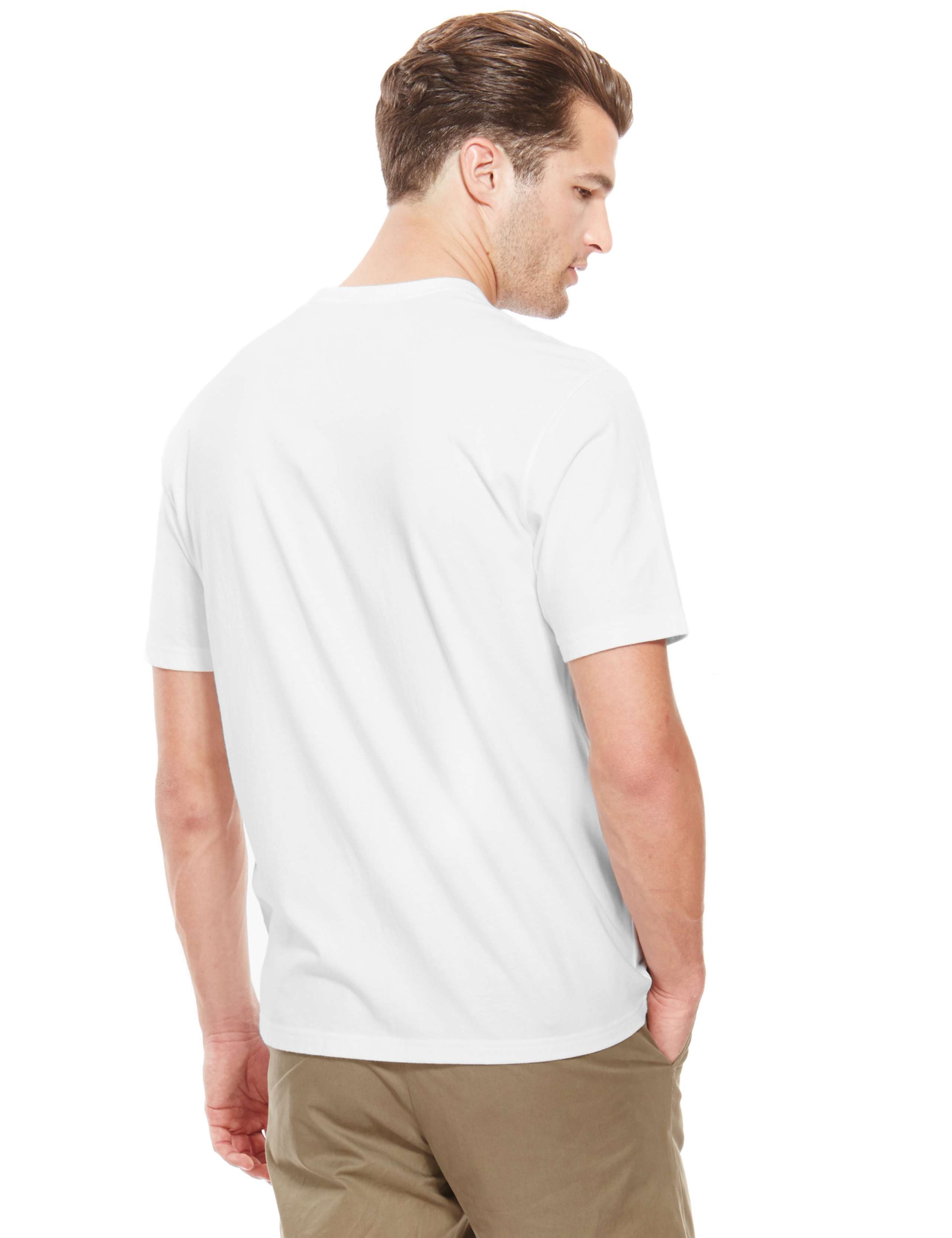 Pure Cotton Assorted Slogan T-Shirt 3 of 3