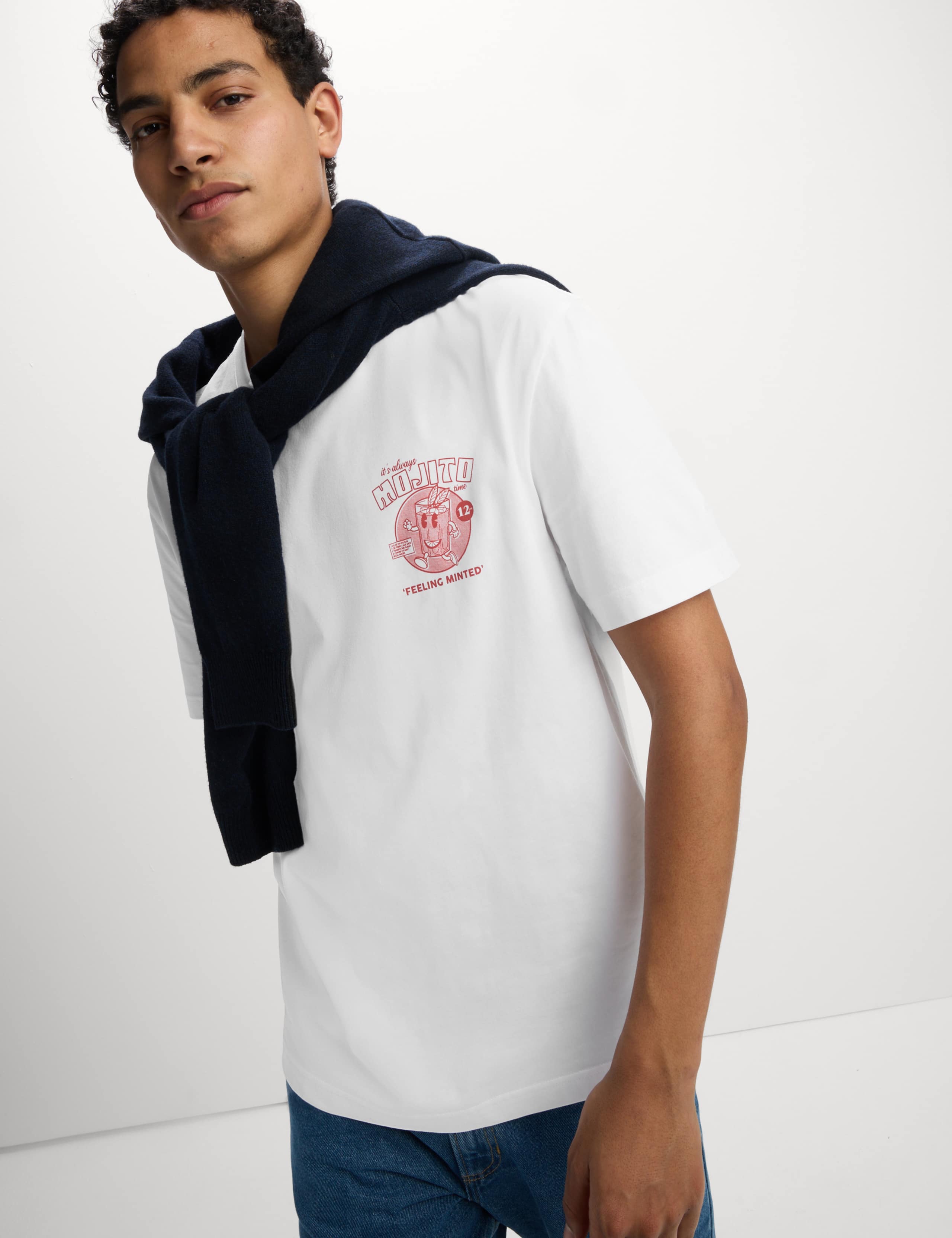 Pure Cotton Mojito Graphic T-Shirt 5 of 6