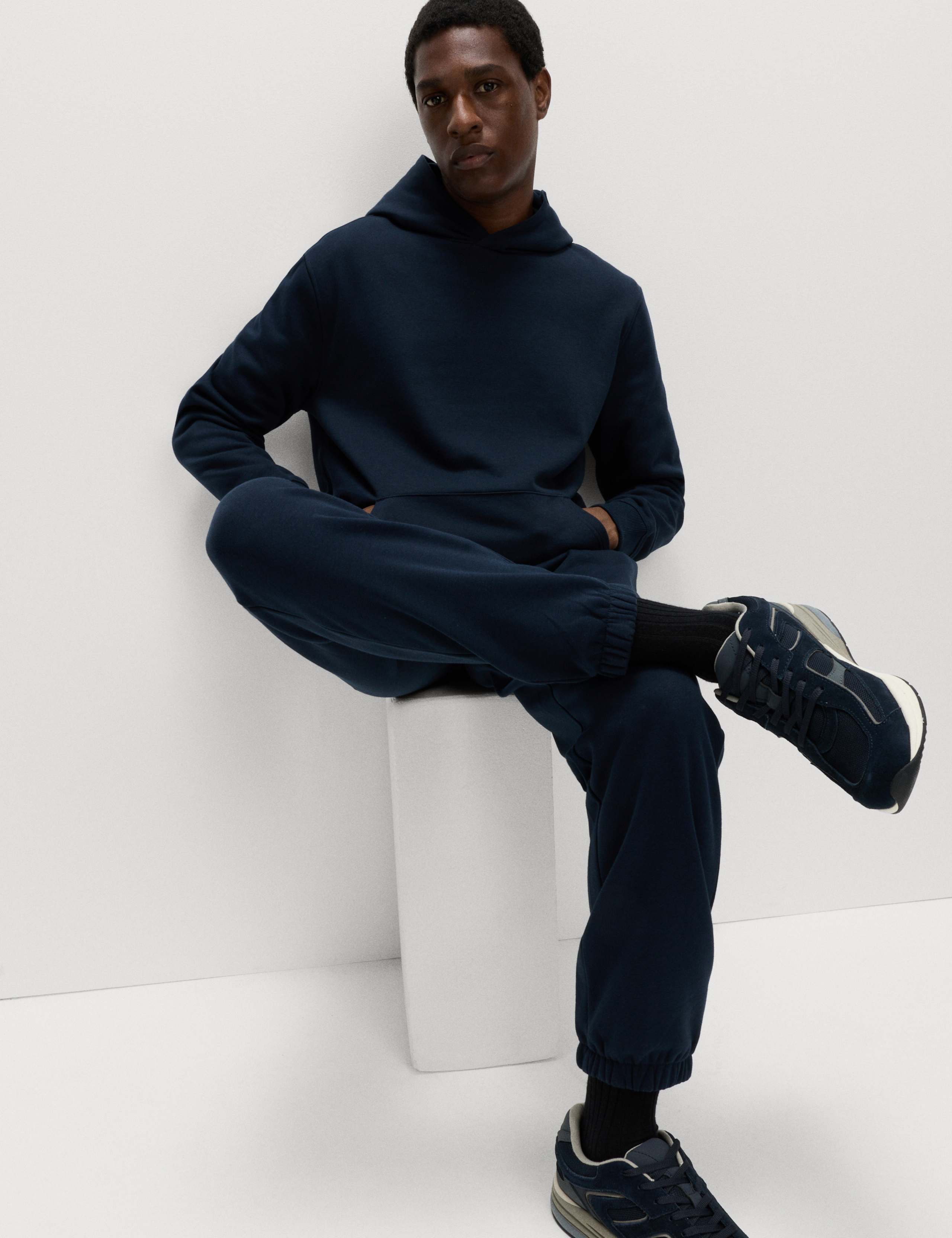 Elasticated Waist Cotton Rich Joggers 5 of 6