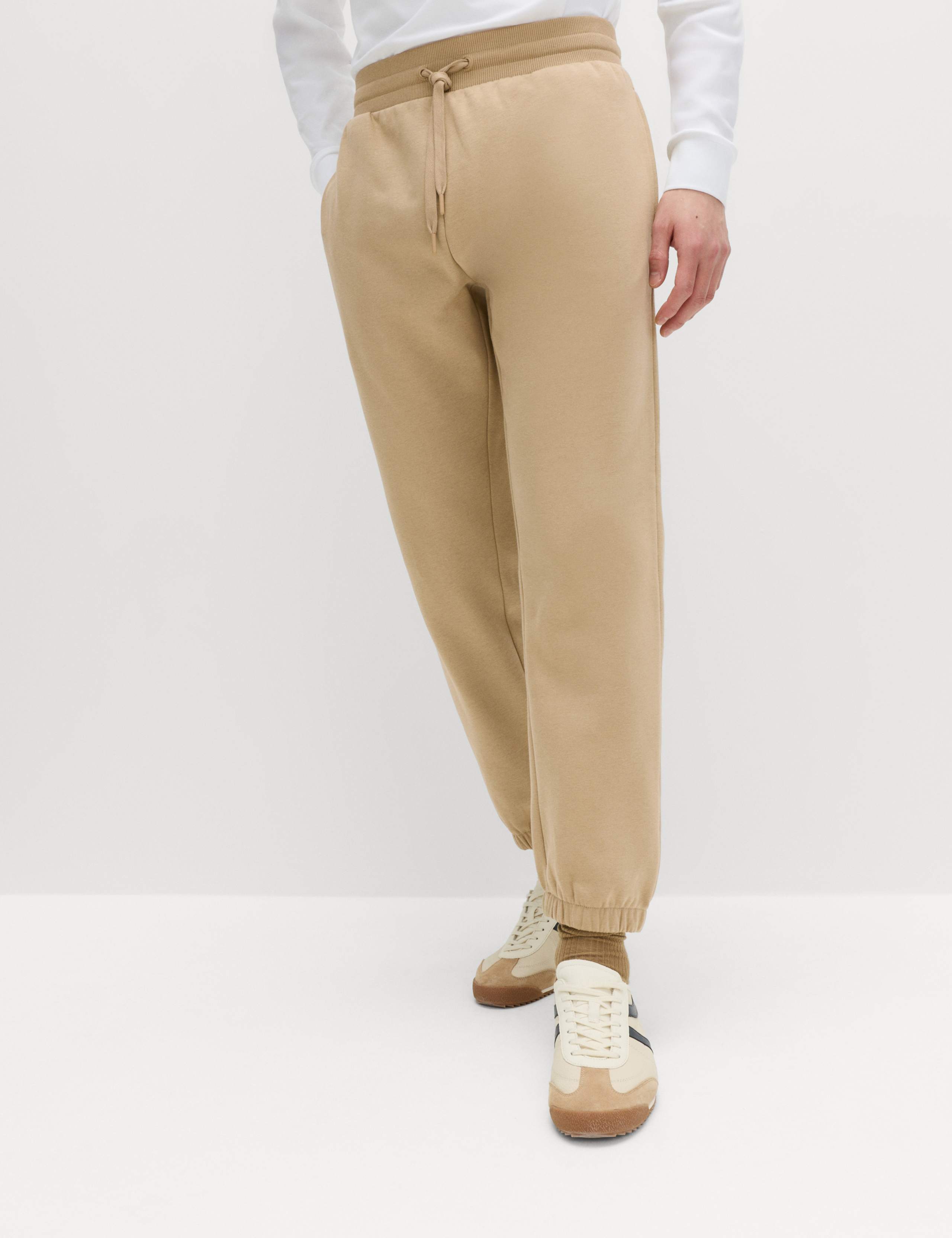 Elasticated Waist Cotton Rich Joggers 1 of 6