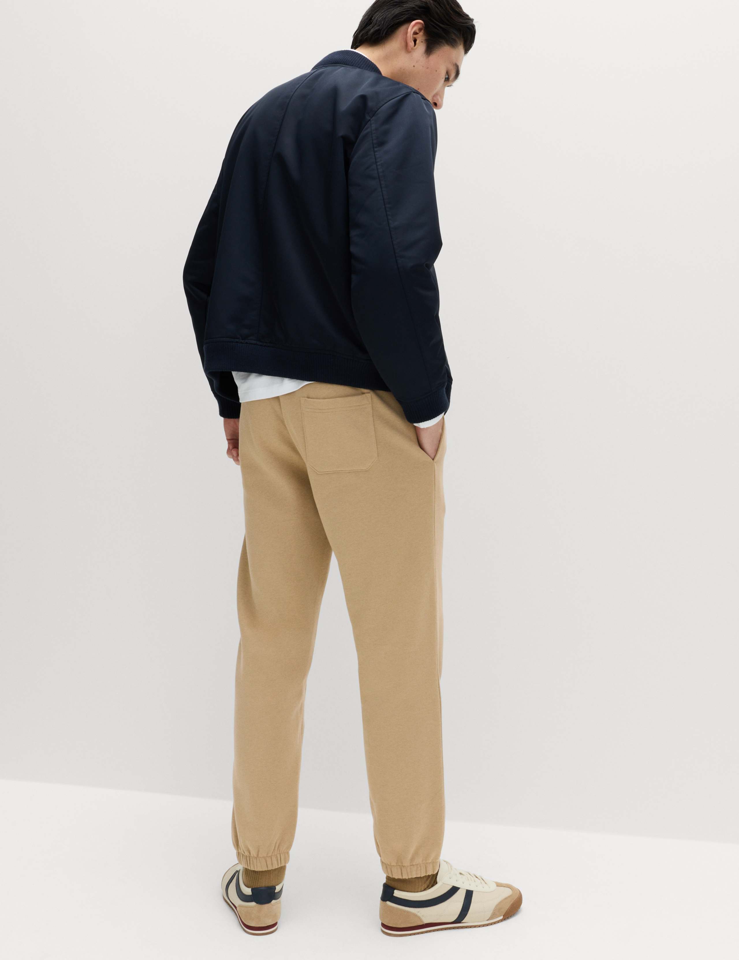 Elasticated Waist Cotton Rich Joggers 5 of 6