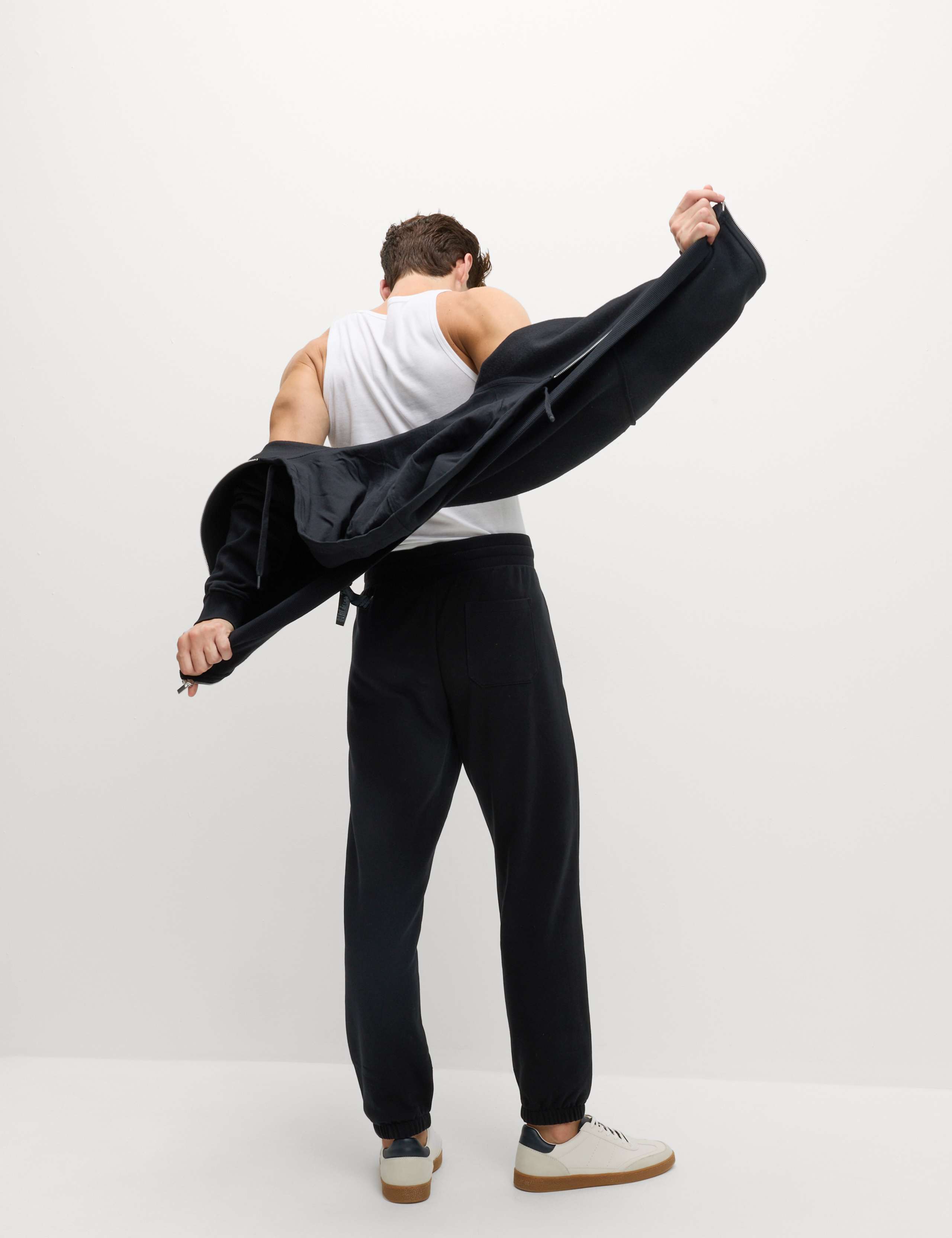 Elasticated Waist Cotton Rich Joggers 5 of 5