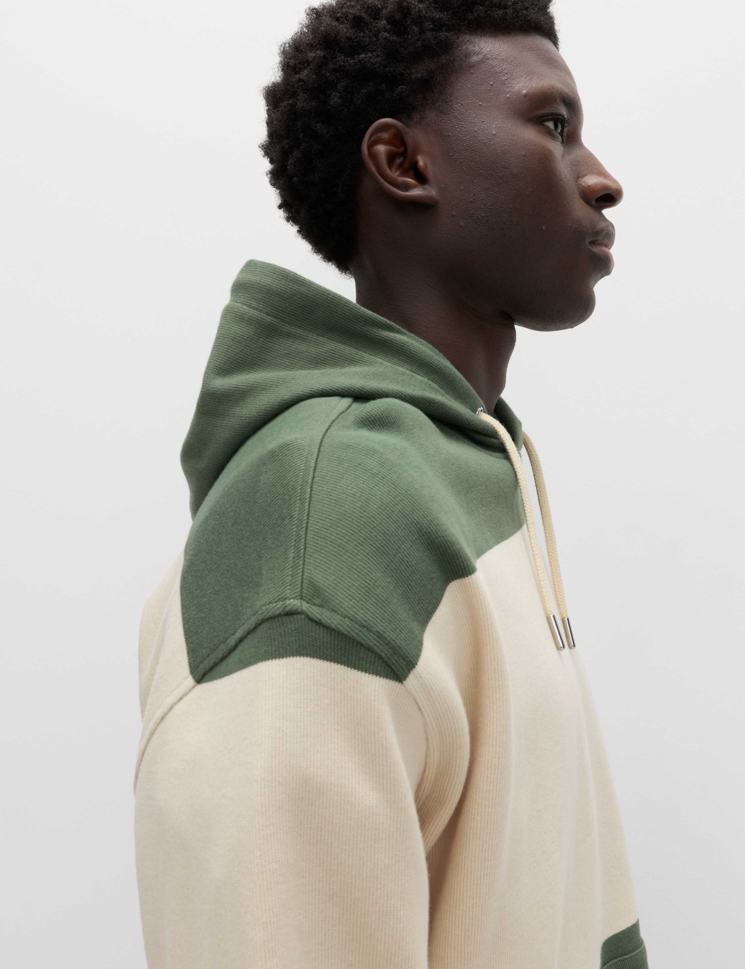 Pure Cotton Colour Block Hoodie 3 of 5