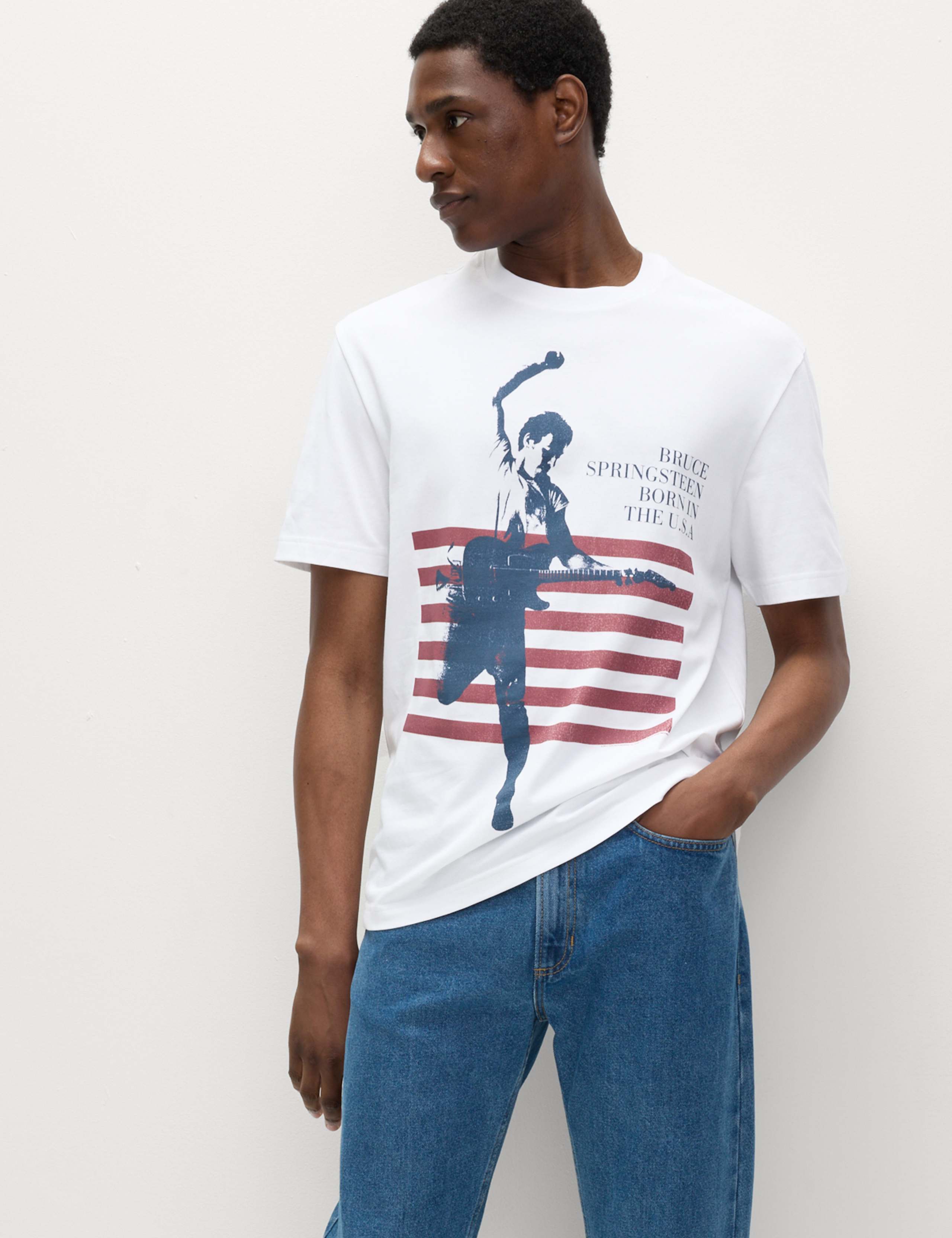 Pure Cotton Bruce Springsteen T-Shirt 3 of 5