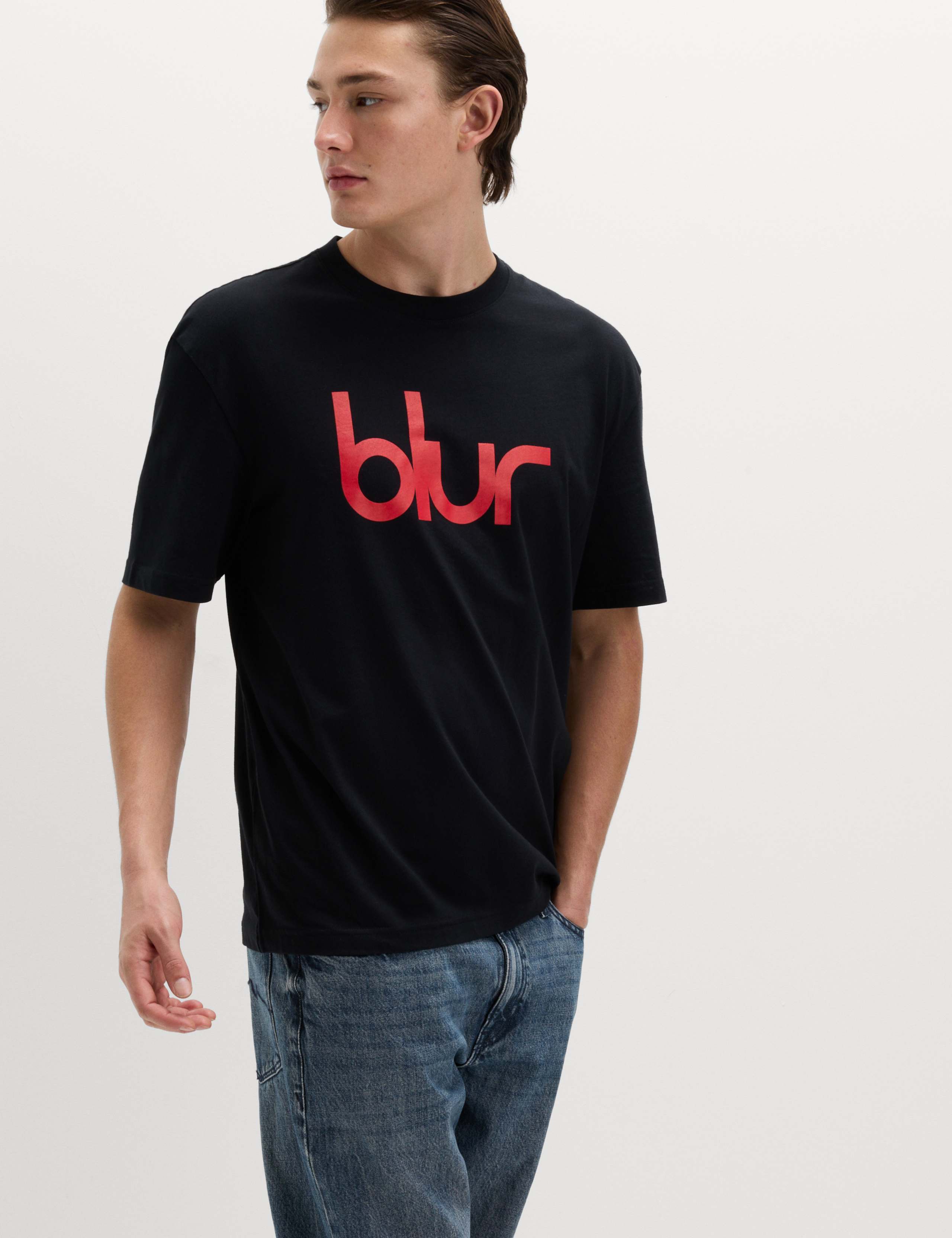 Pure Cotton Blur T-Shirt 1 of 3