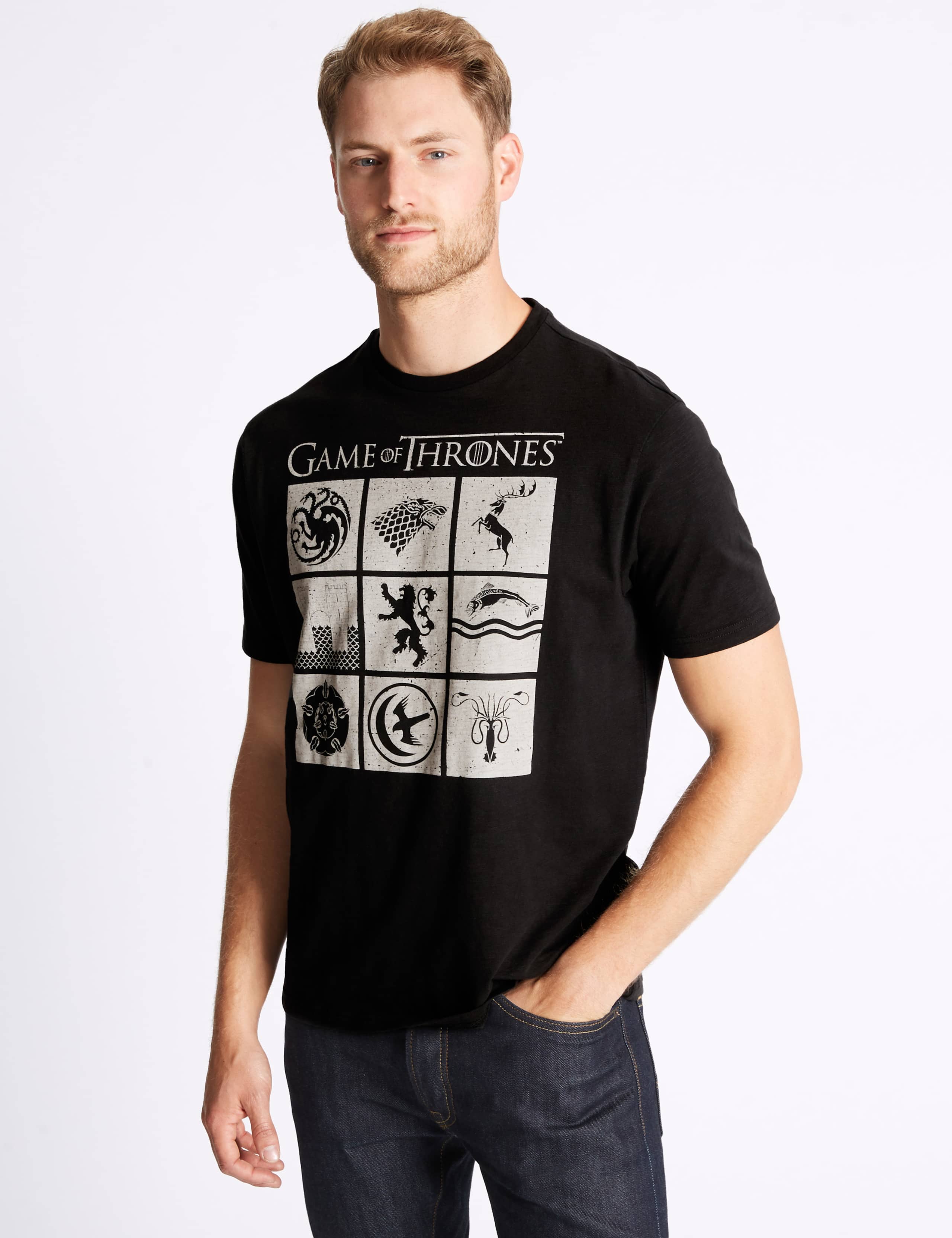 Pure Cotton Game of Thrones T-Shirt 1 of 4
