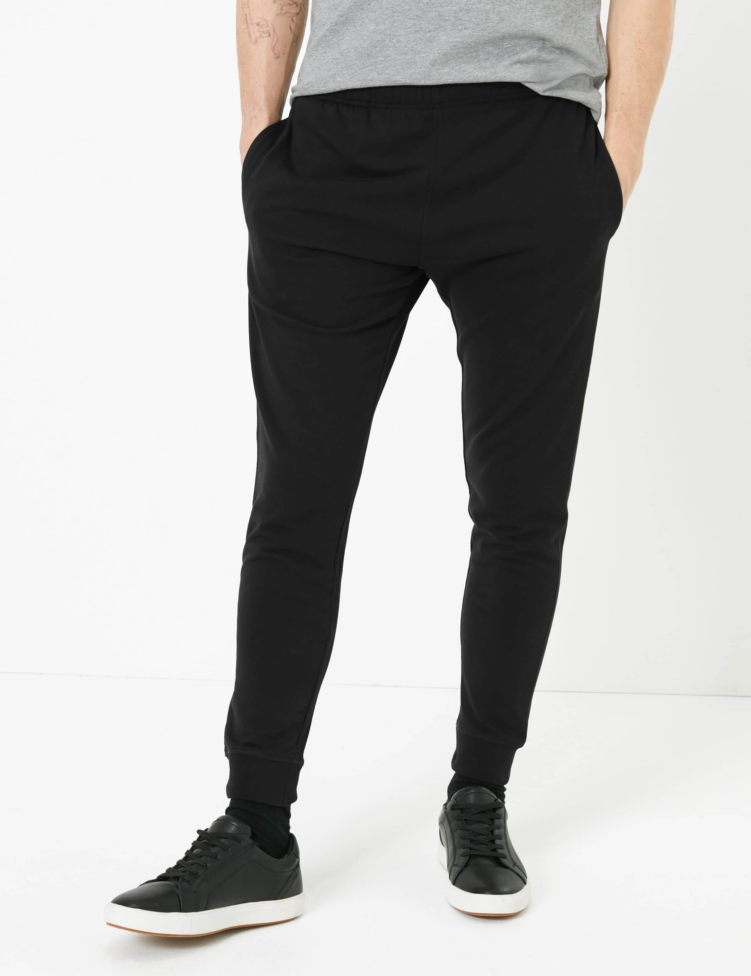 Cotton Rich Regular Cuffed Joggers 3 of 4