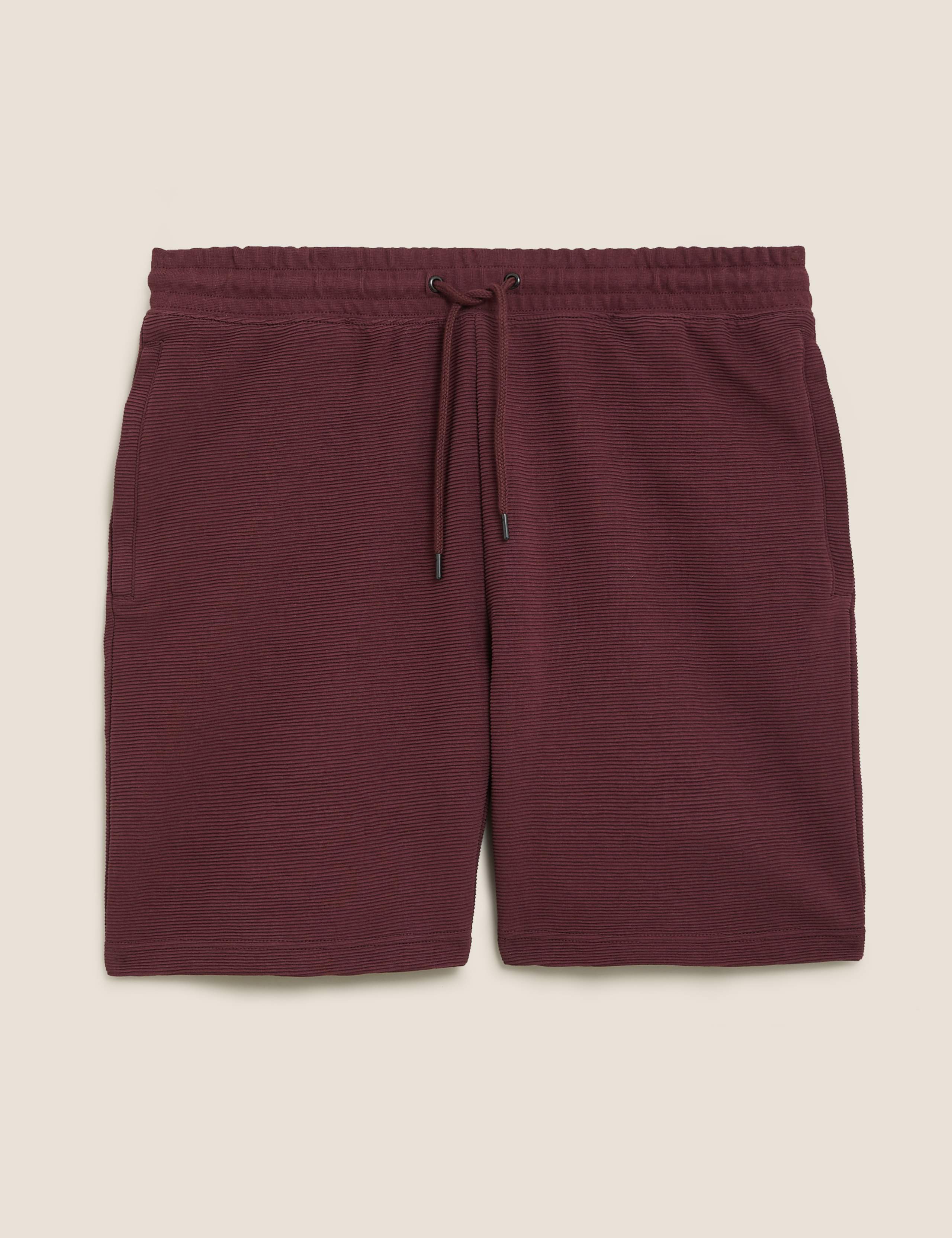 Pure Cotton Textured Zip Pocket Shorts 2 of 5
