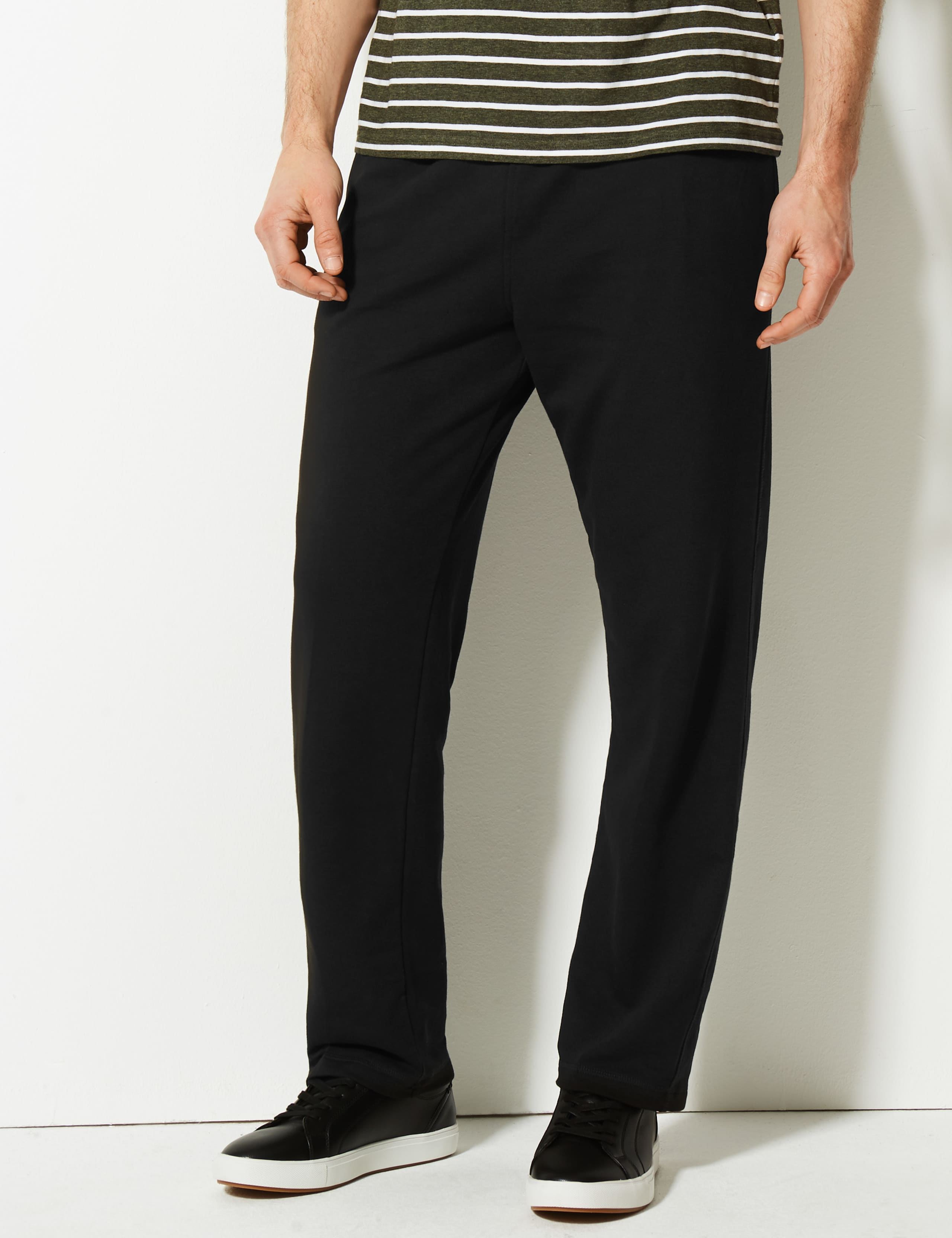 Cotton Rich Lightweight Joggers with StayNEW™ 3 of 4
