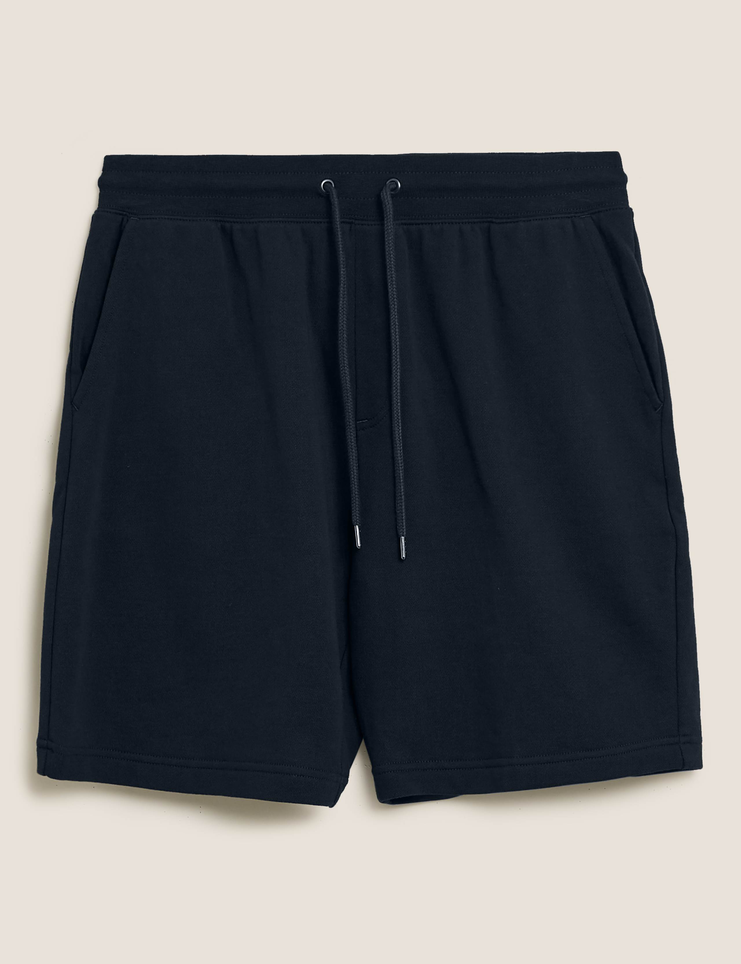 Pure Cotton Drawstring Jersey Shorts 2 of 4