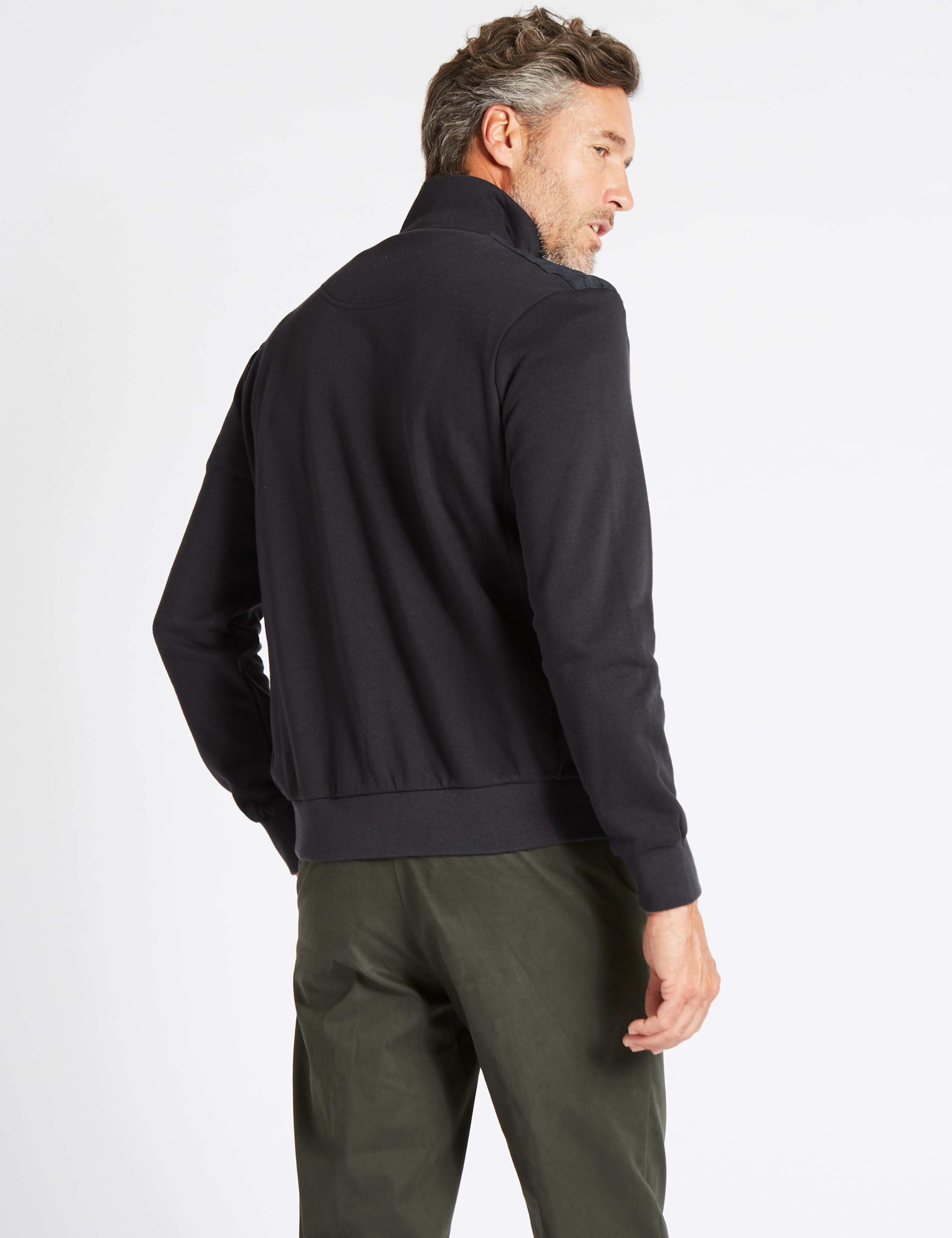 Cotton Rich Funnel Neck Zip Through 4 of 5