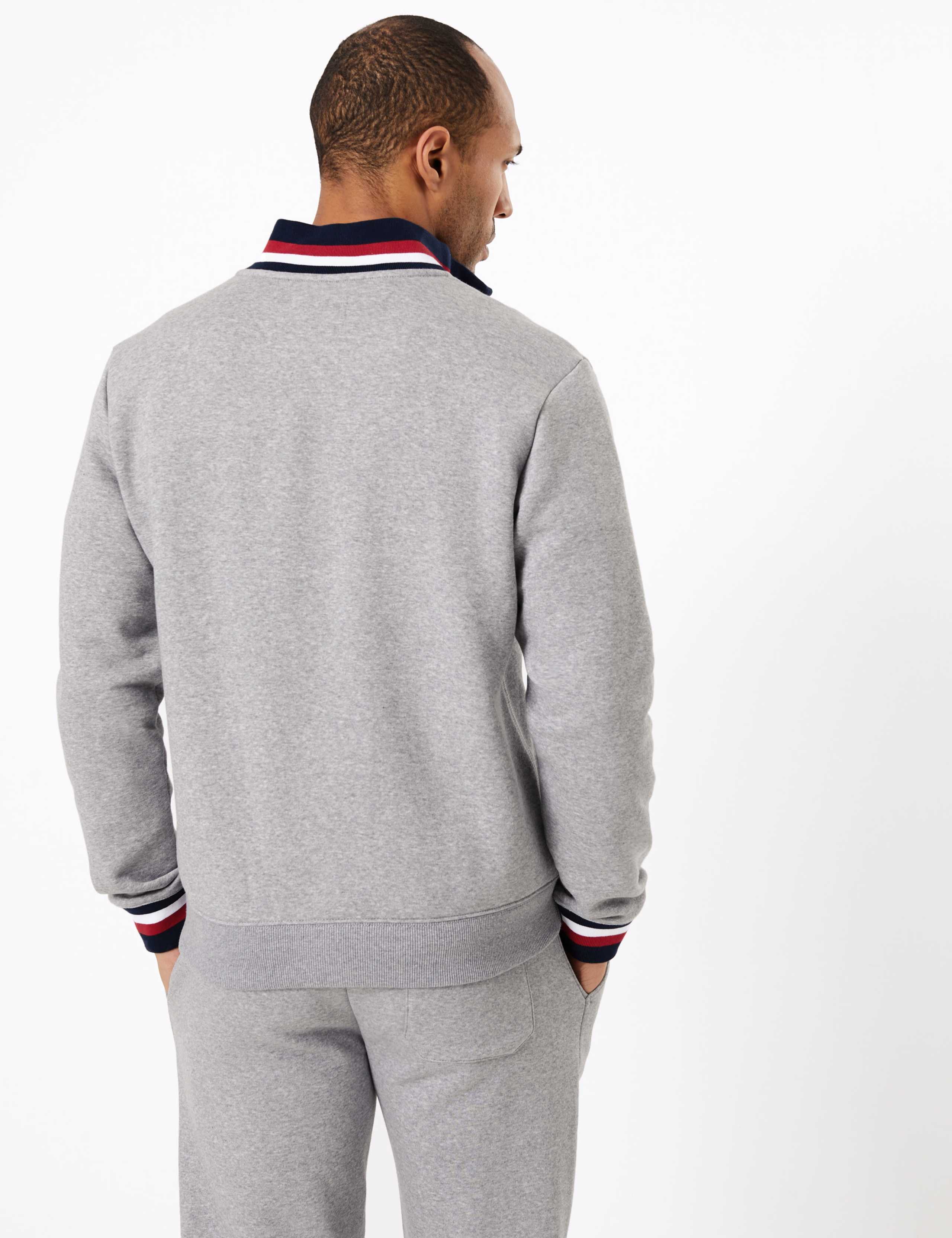 Cotton Rich Zip Through Sweatshirt 4 of 4