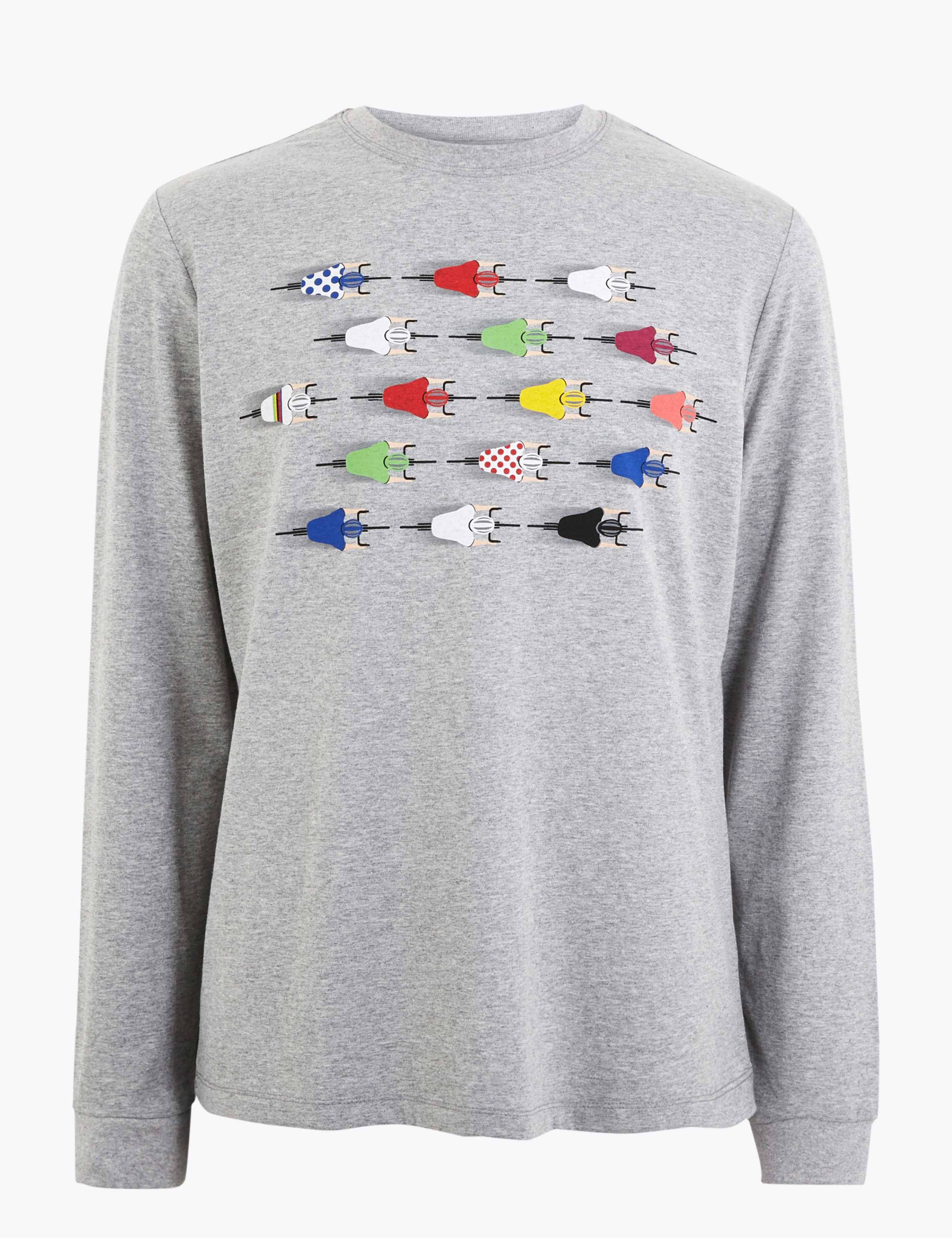 Racing Bikes Design Long Sleeve T-Shirt 2 of 4