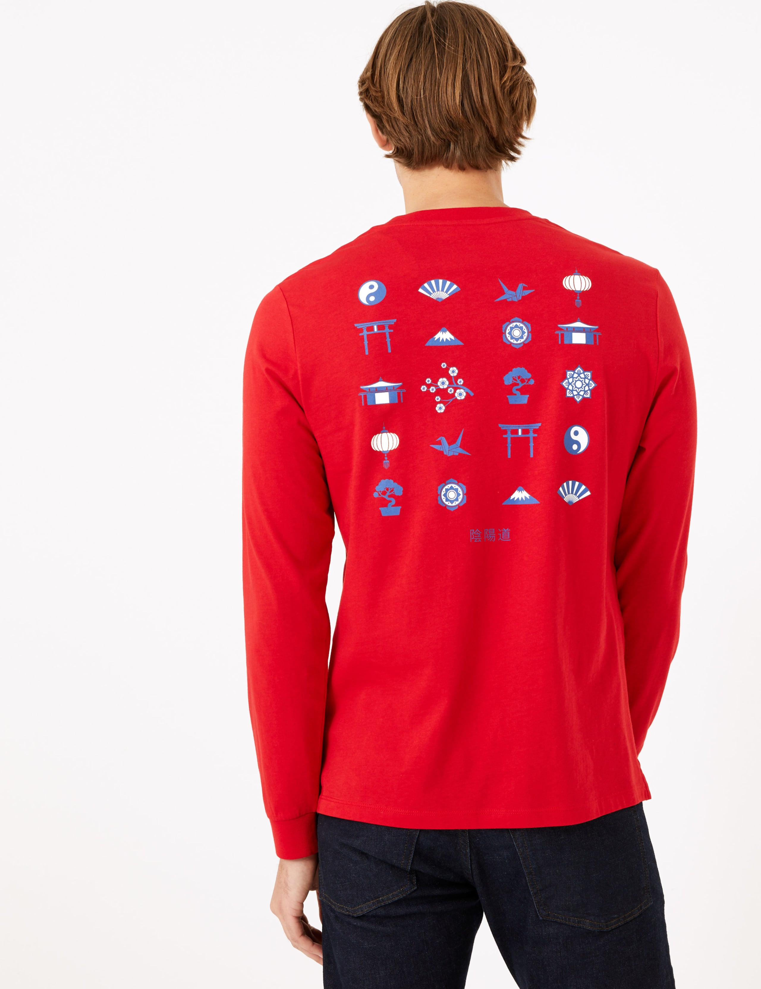Pure Cotton Origami Long Sleeve T-Shirt 4 of 5