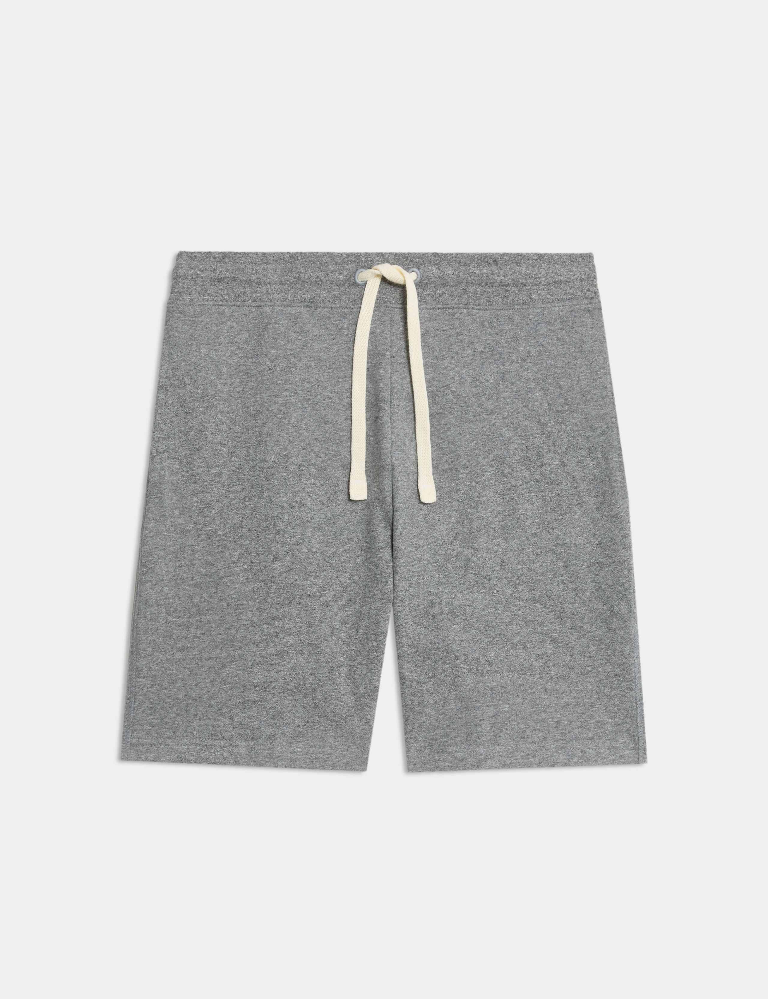 Pure Cotton Drawstring Jersey Shorts 2 of 5