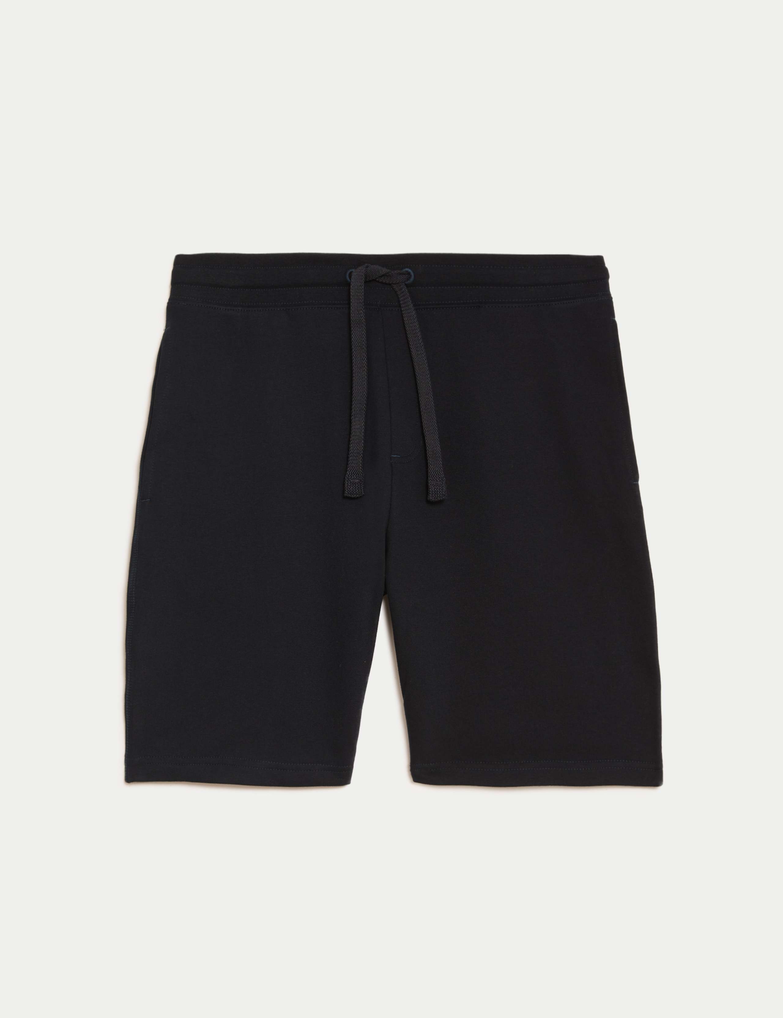 Pure Cotton Drawstring Jersey Shorts 2 of 7