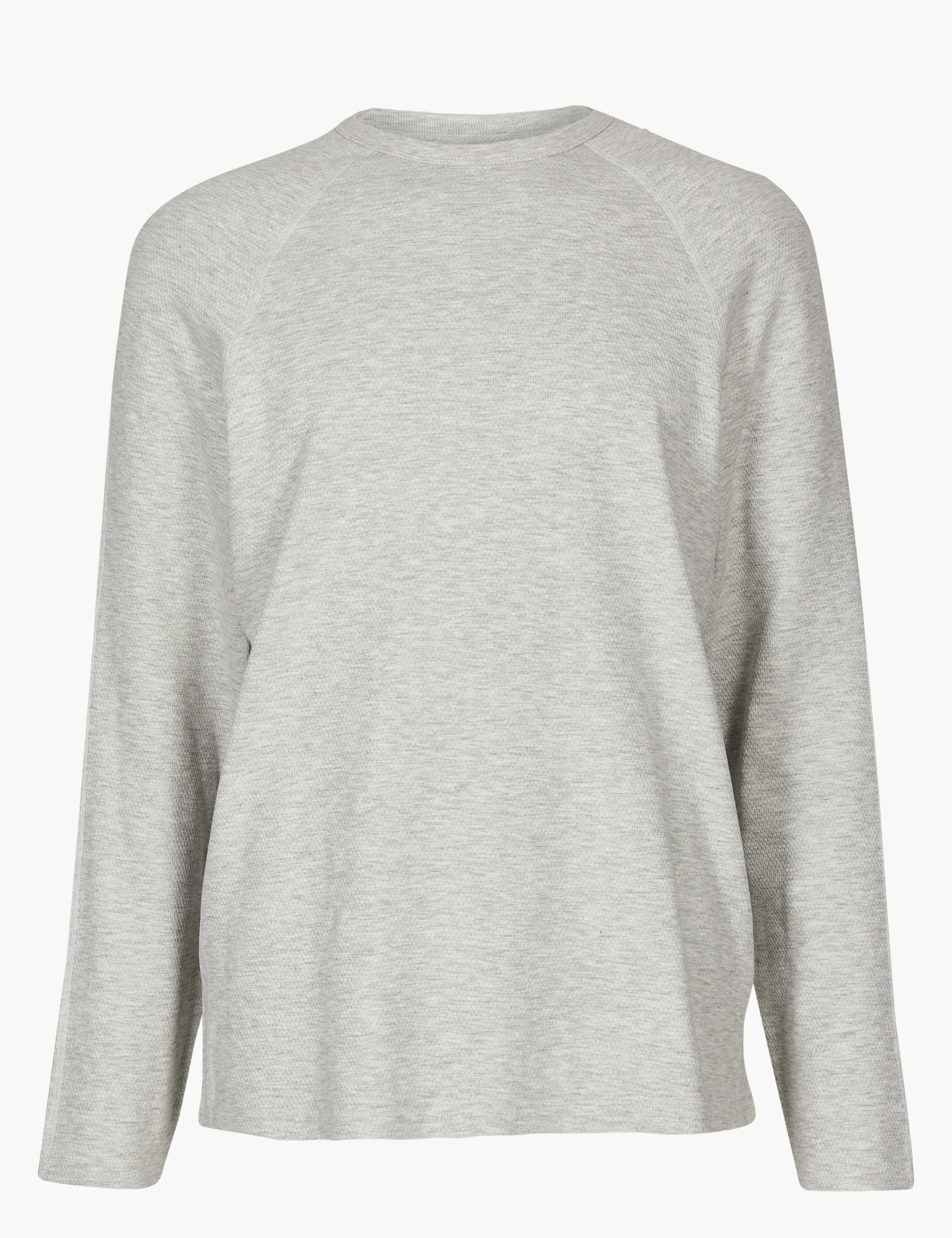 Cotton Rich Long Sleeve T Shirt 2 of 4