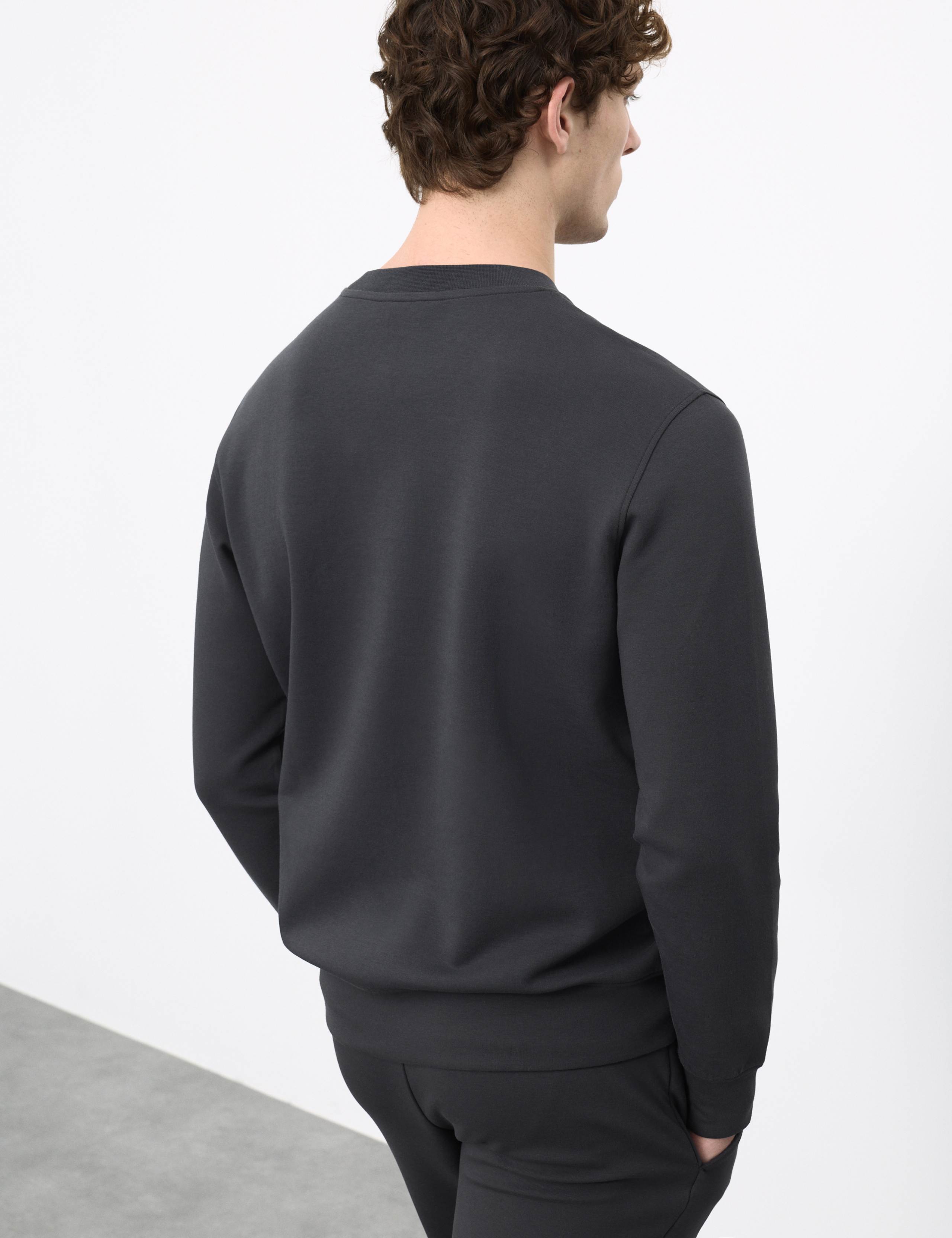 Cotton Rich Crew Neck Sweatshirt 5 of 5