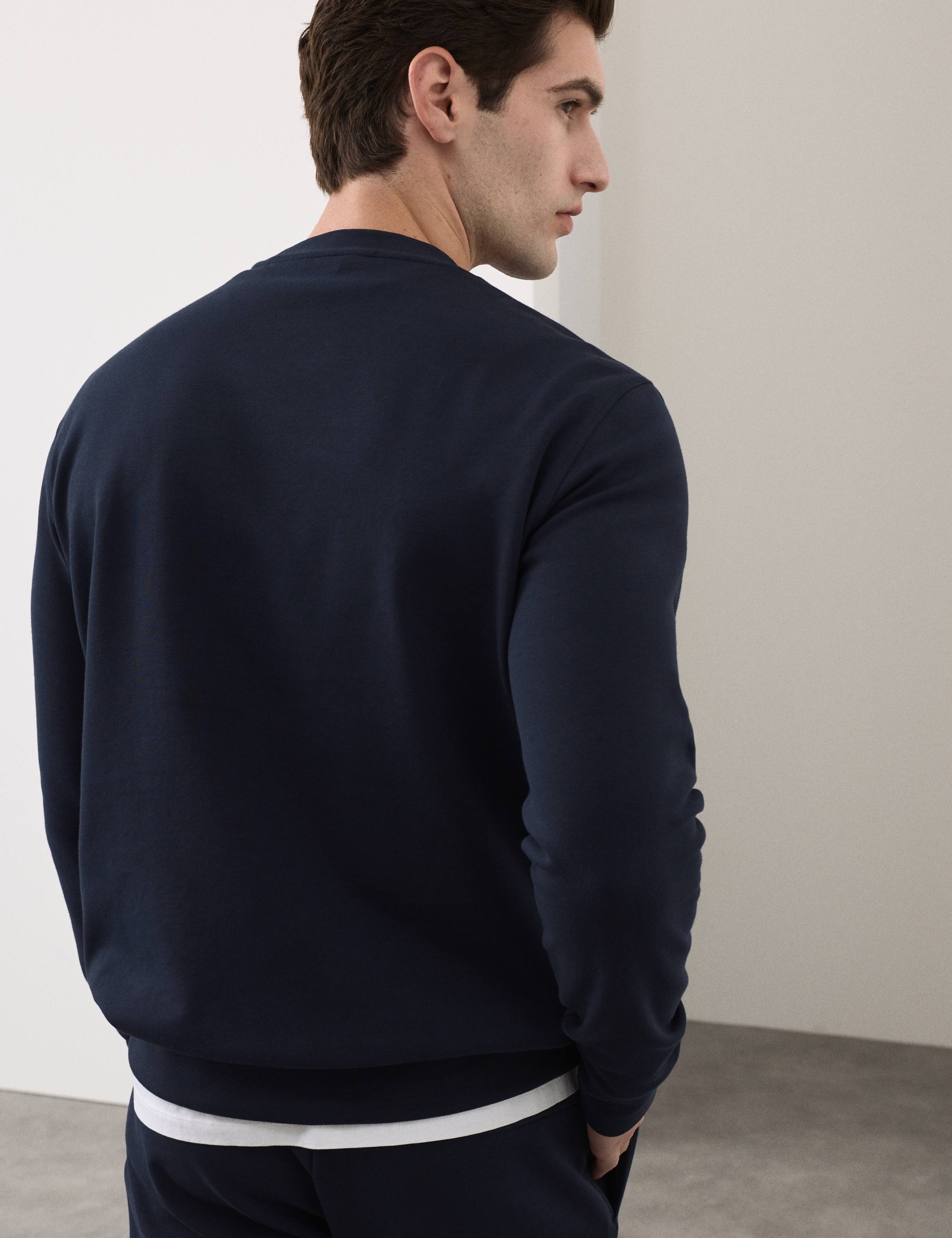 Cotton Rich Crew Neck Sweatshirt 3 of 6