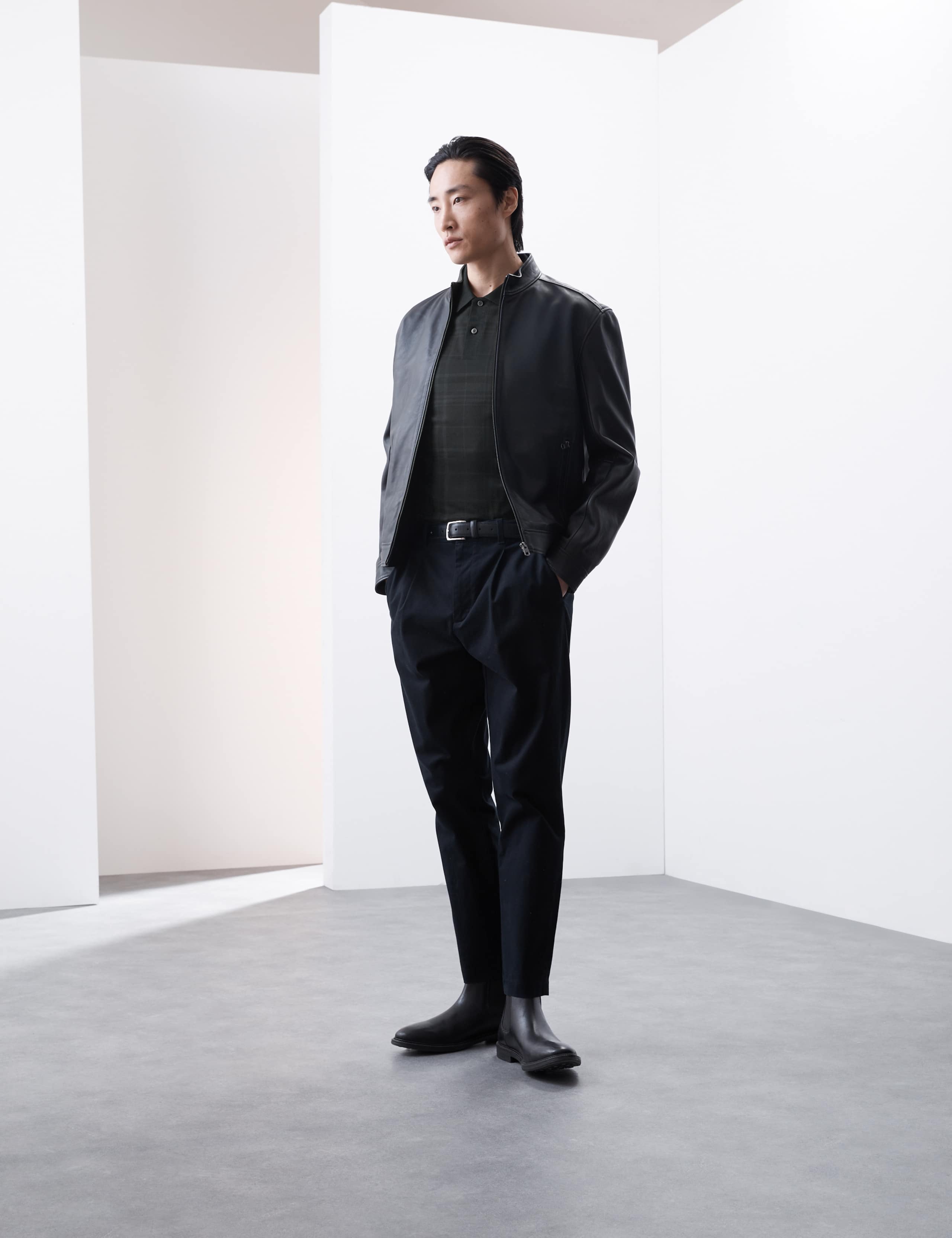 Pure Cotton Check Polo Shirt 3 of 6