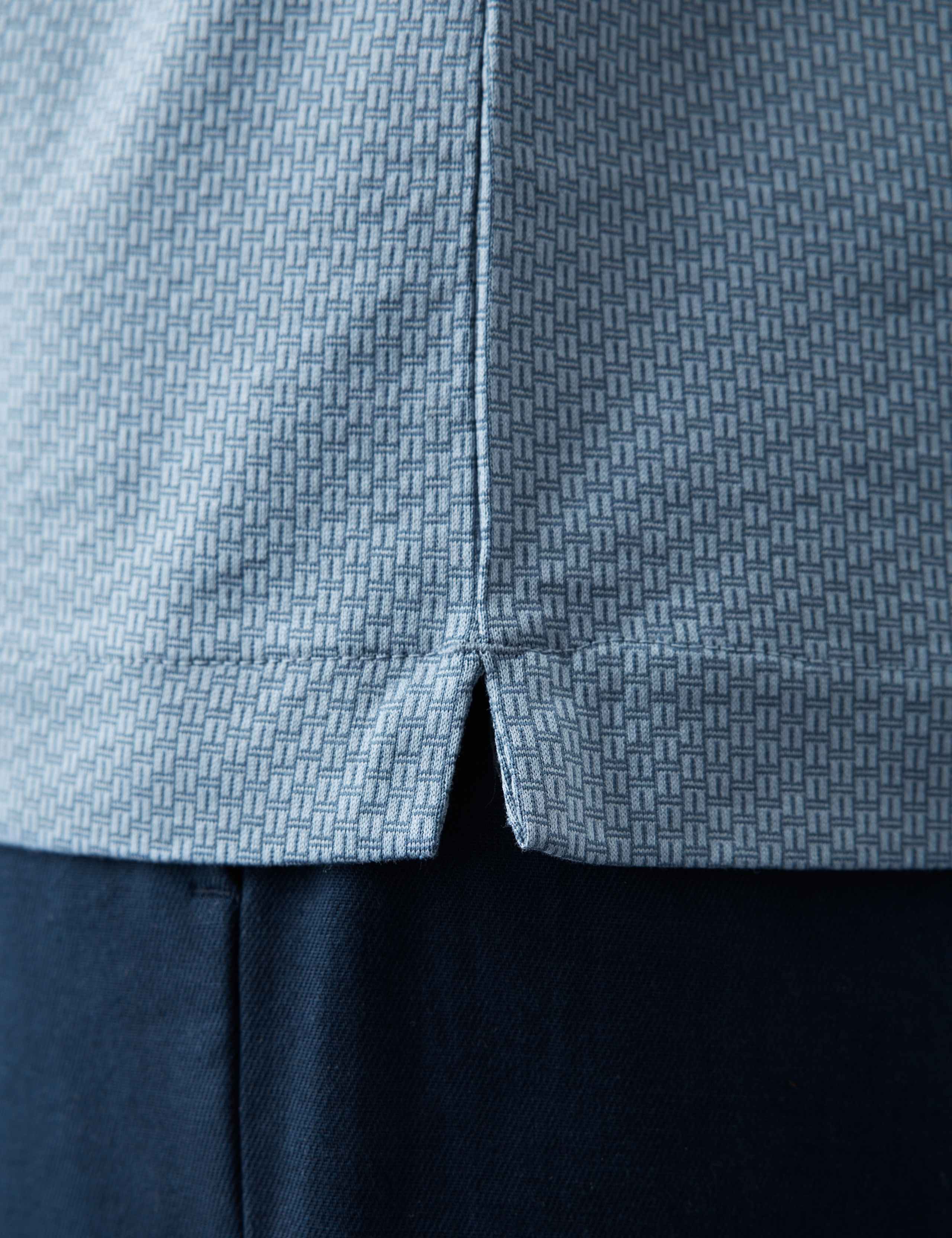 Pure Supima® Cotton Jacquard Polo Shirt 6 of 6