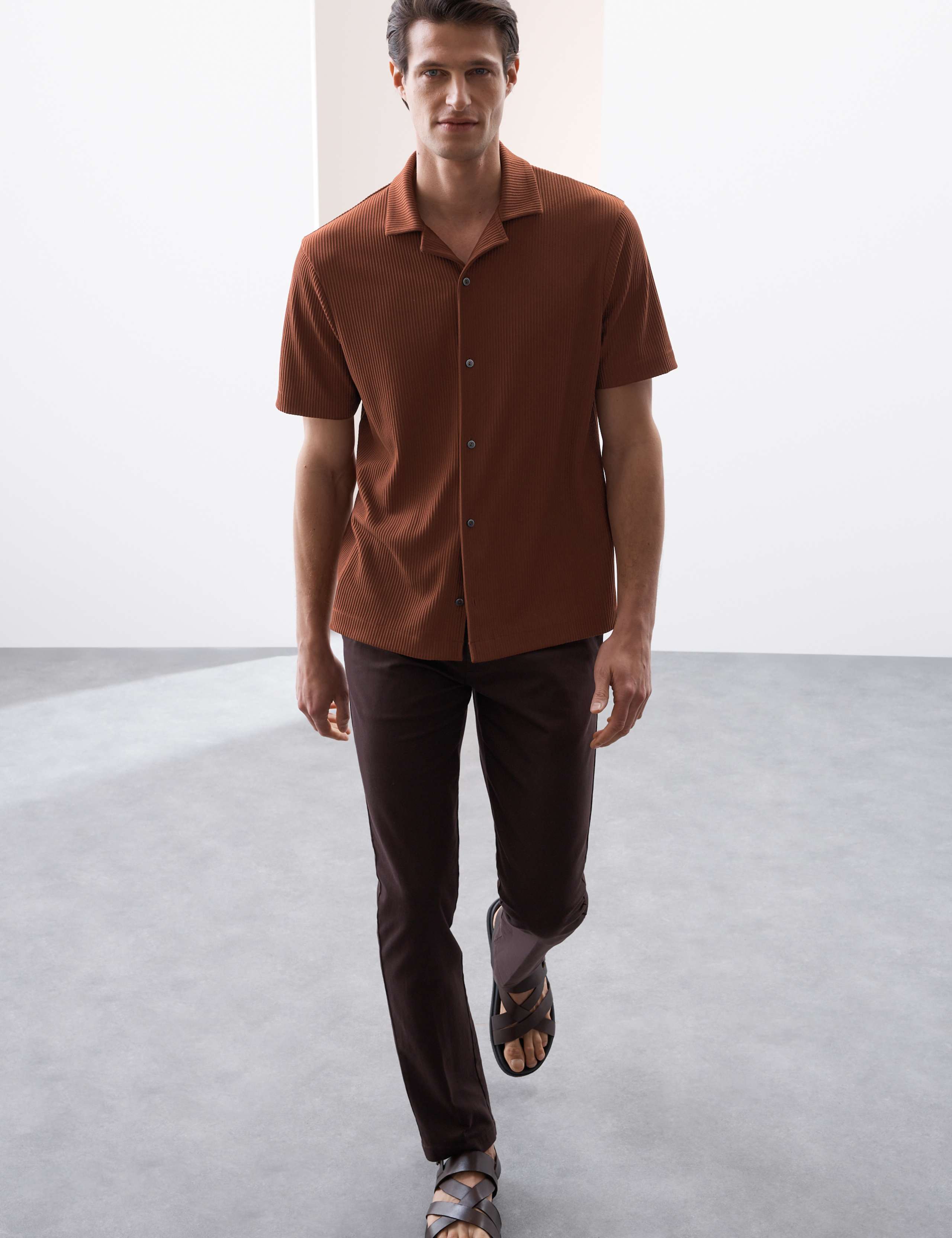 Cuban Collar Ottoman Revere Shirt 4 of 6