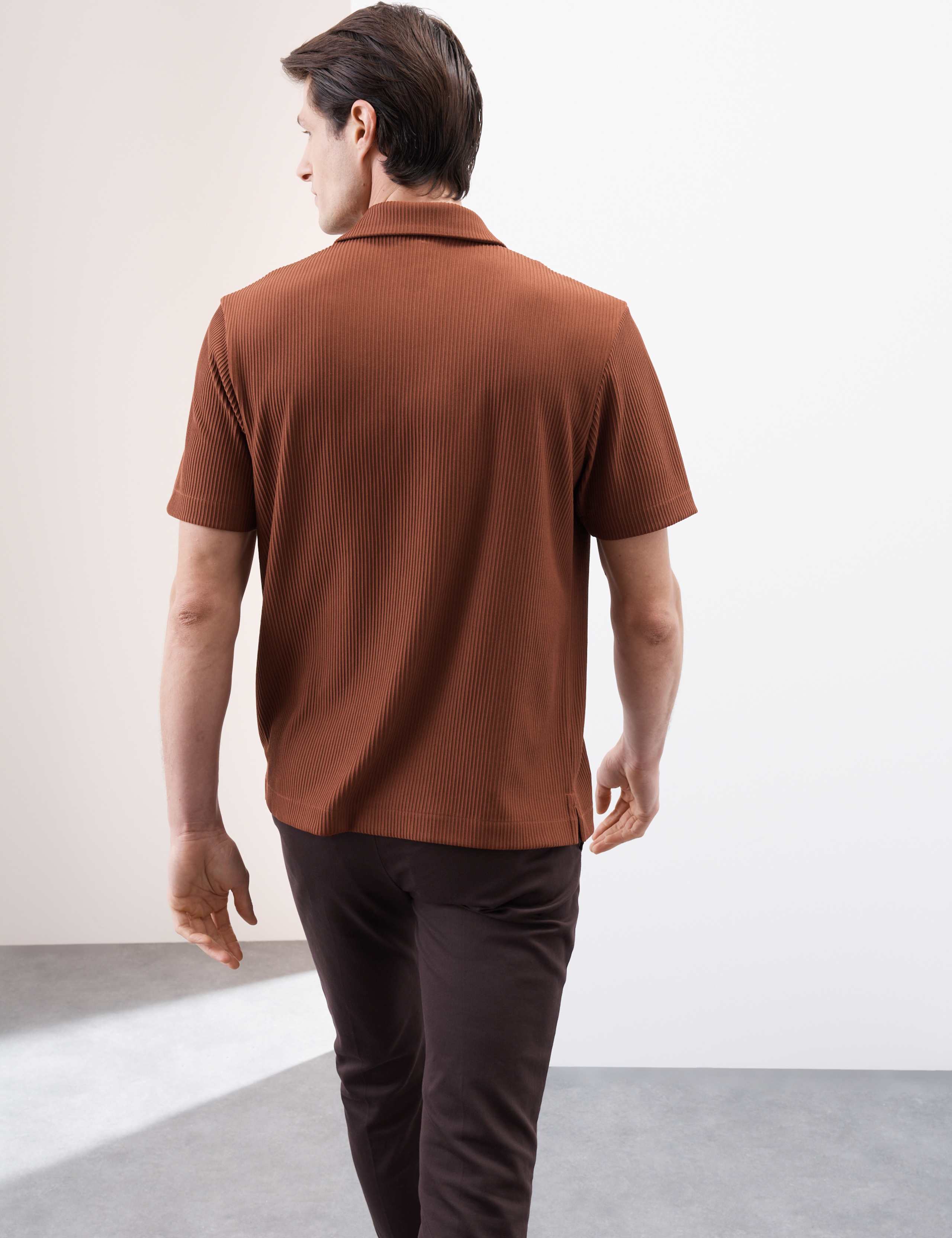 Cuban Collar Ottoman Revere Shirt 6 of 6