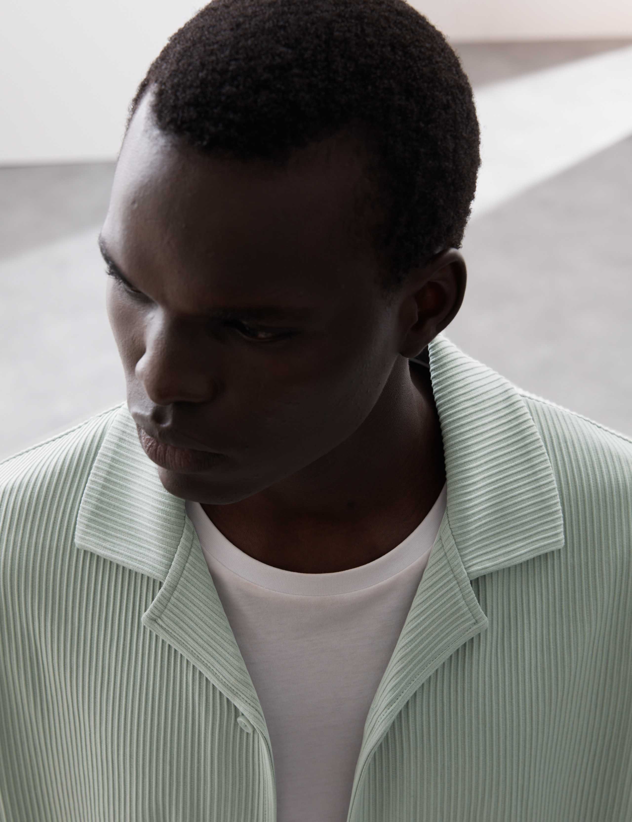 Cuban Collar Ottoman Revere Shirt 3 of 6