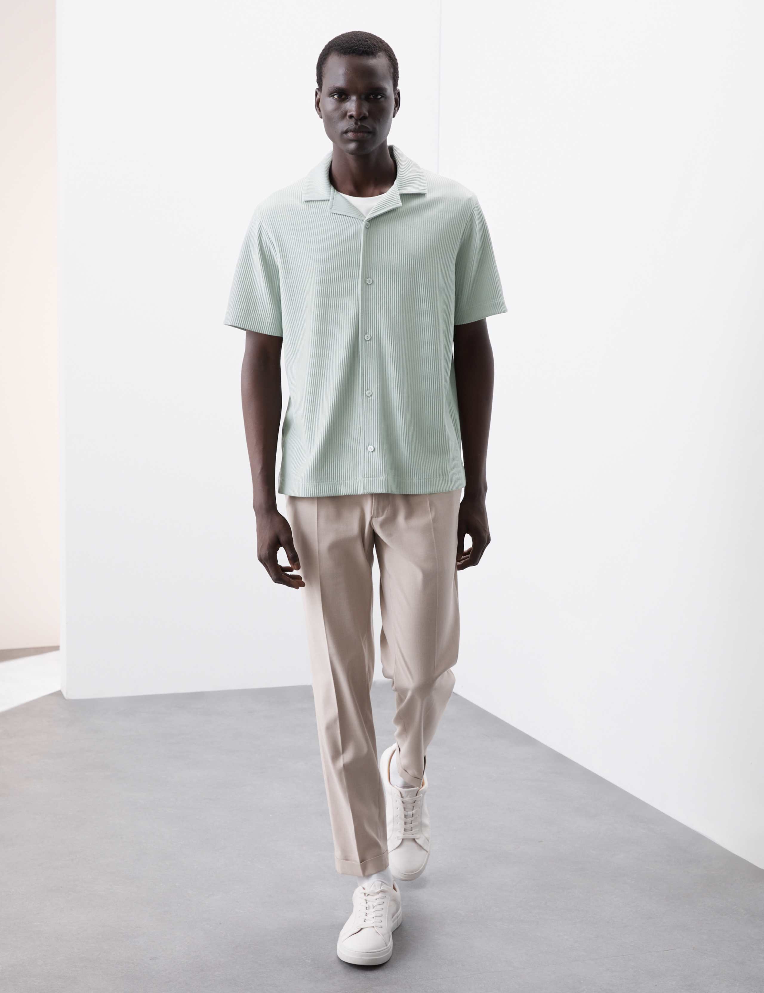 Cuban Collar Ottoman Revere Shirt 5 of 6