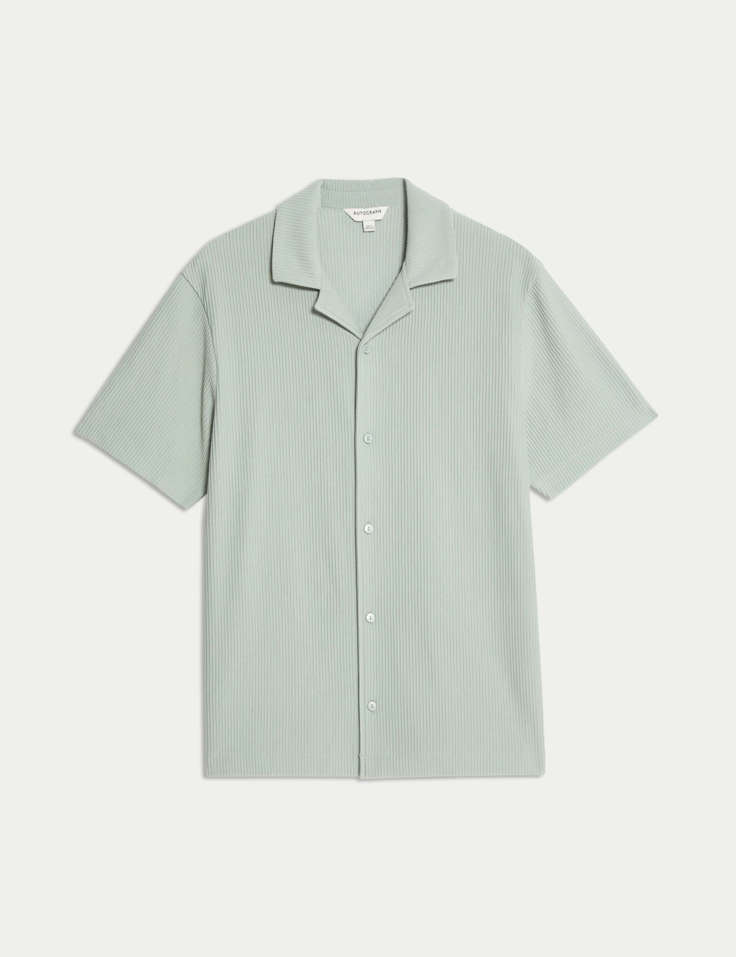 Cuban Collar Ottoman Revere Shirt 2 of 6