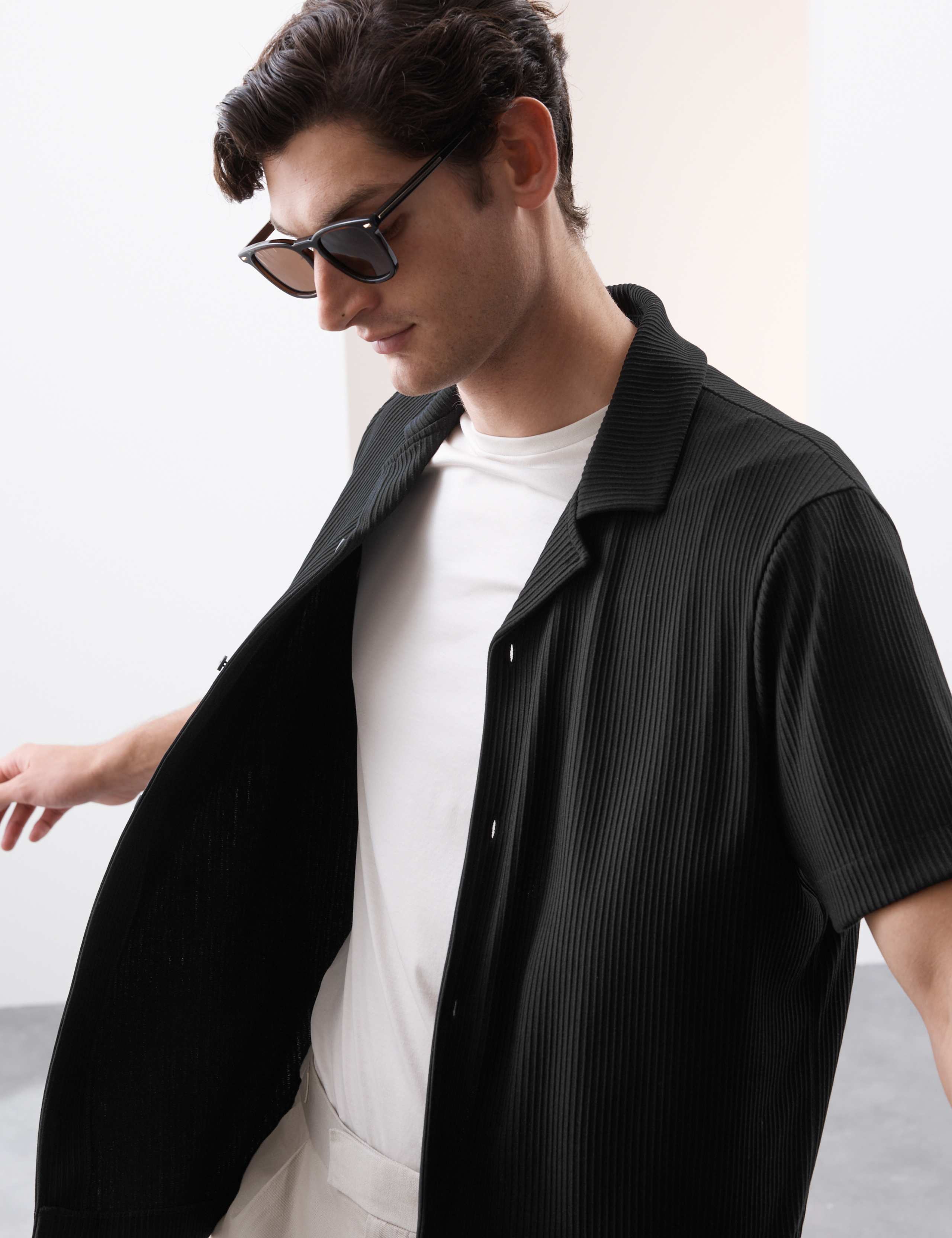 Cuban Collar Ottoman Revere Shirt 4 of 7