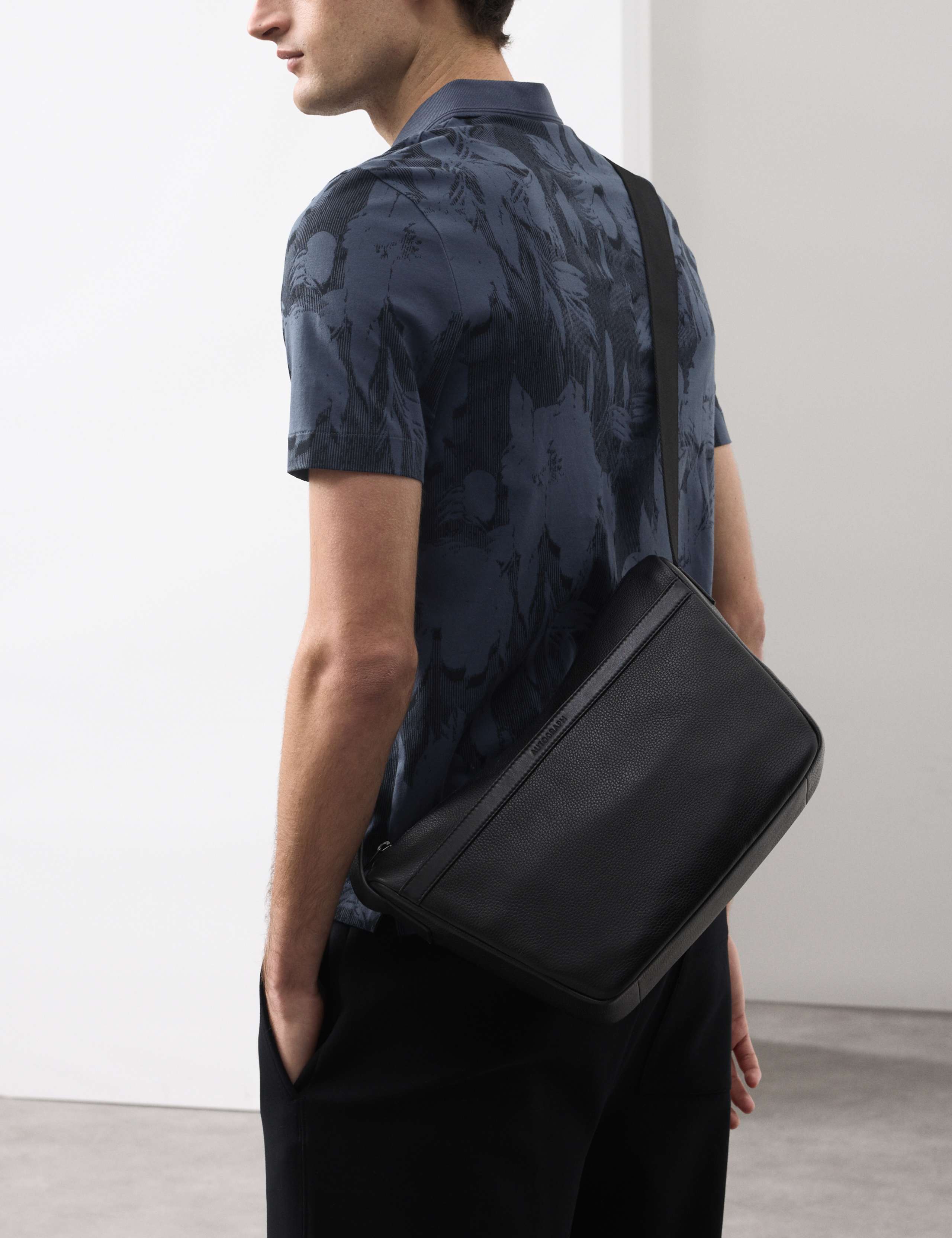 Pure Cotton Floral Print Polo Shirt 5 of 6