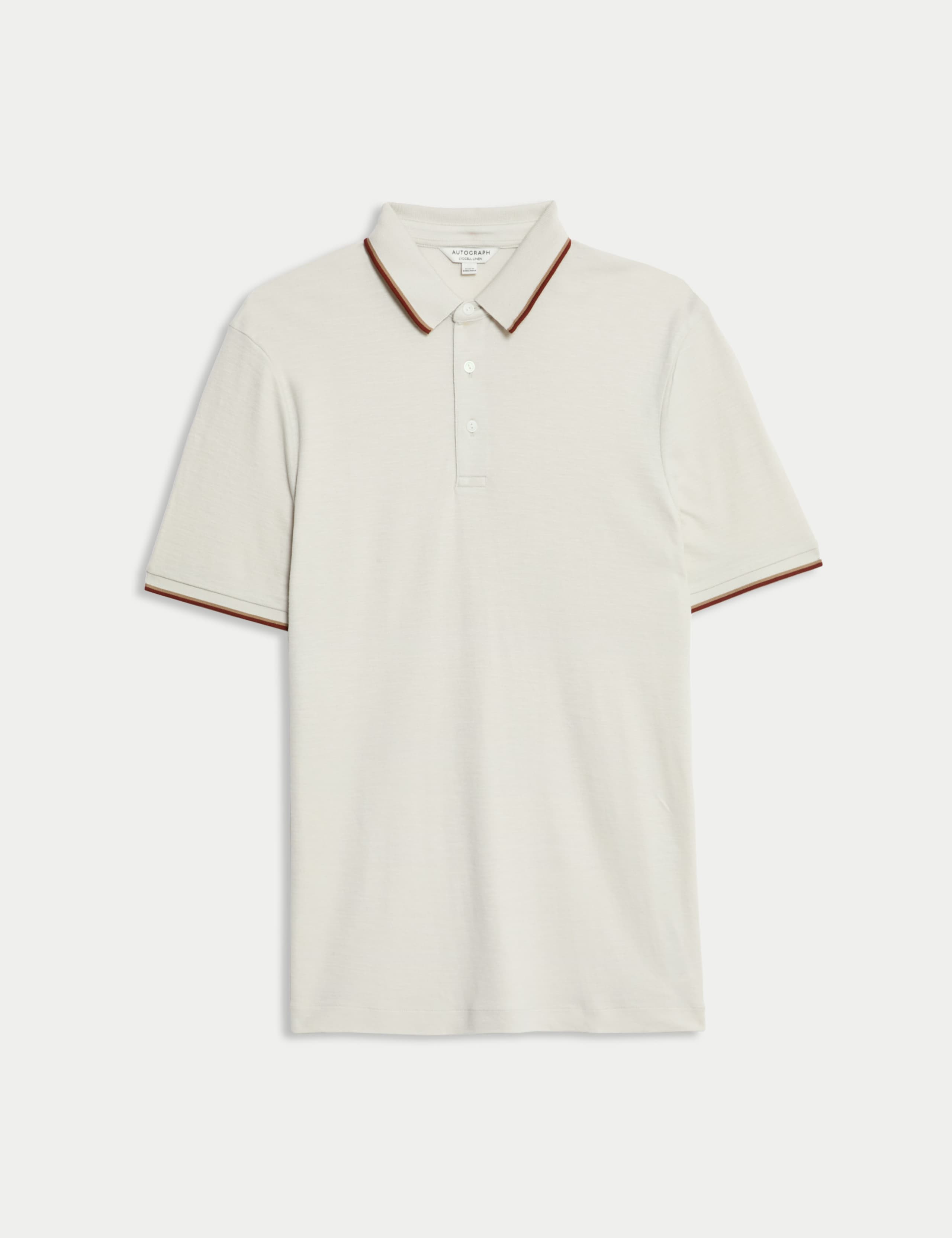 Linen Blend Polo Shirt 2 of 7