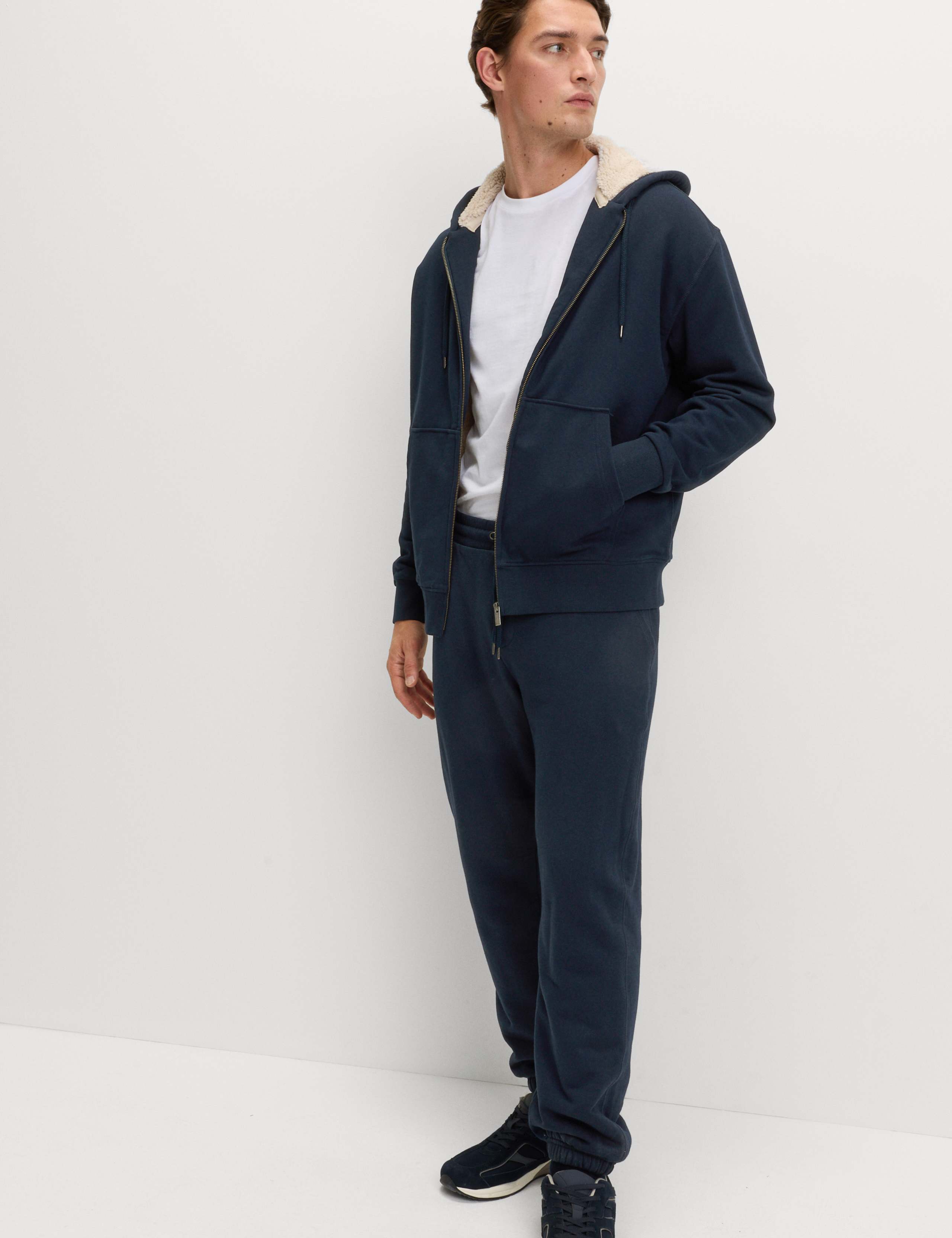 Cotton Rich Fleece Lined Hoodie 4 of 5