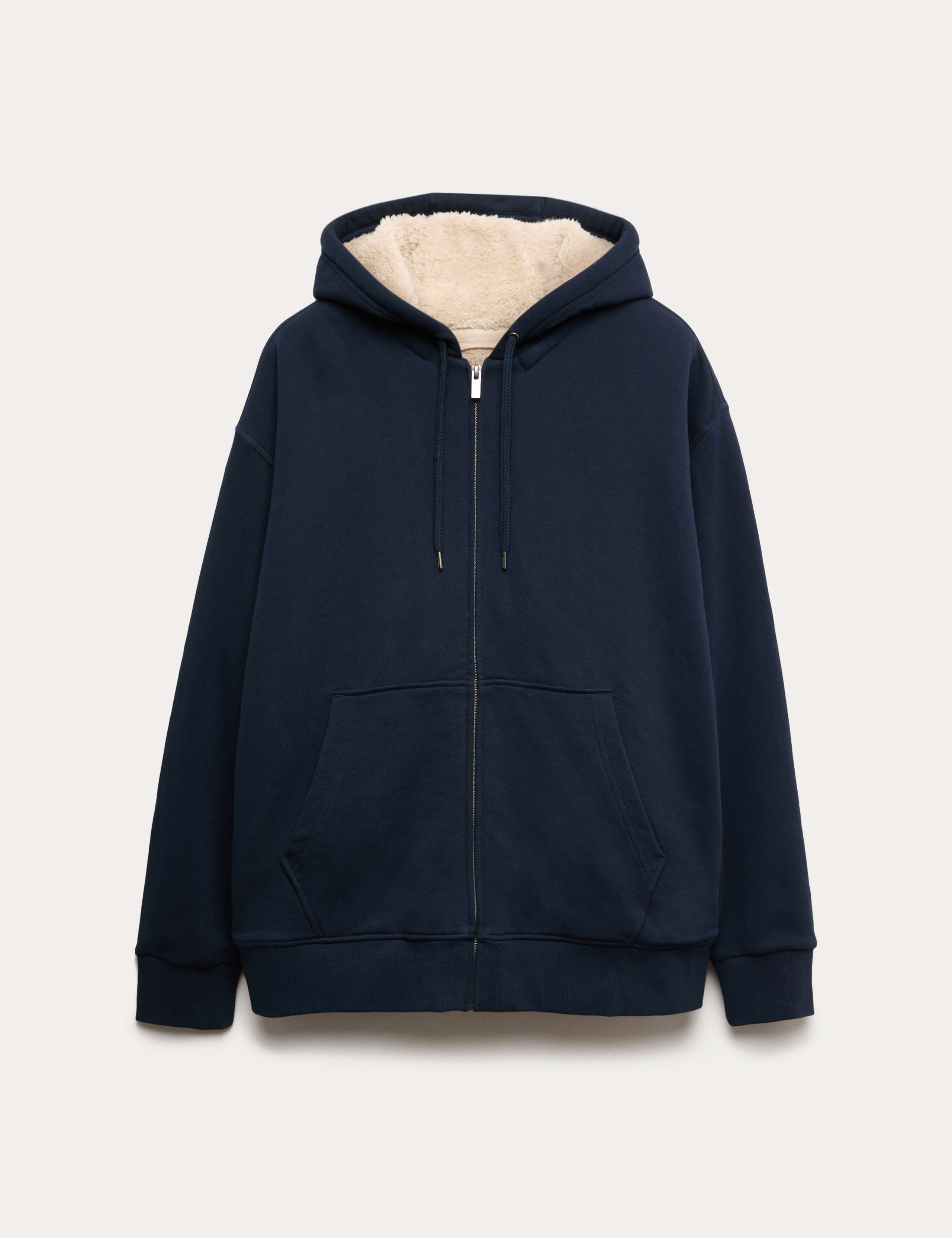Cotton Rich Fleece Lined Hoodie 2 of 5