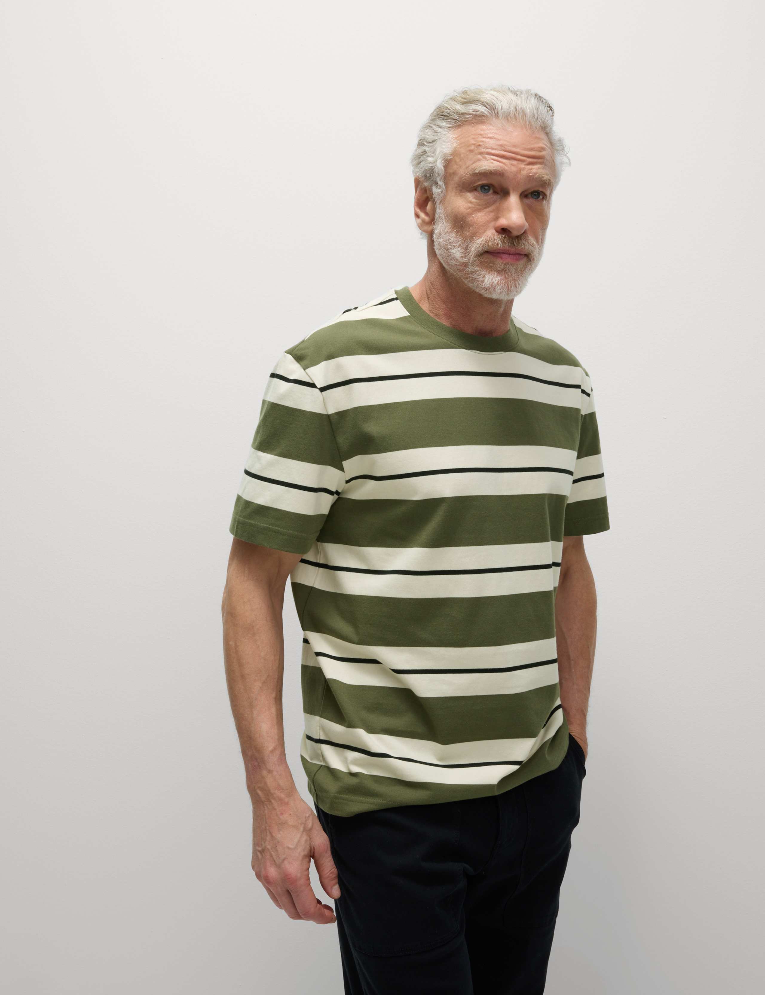 Pure Cotton Striped T-Shirt 4 of 6