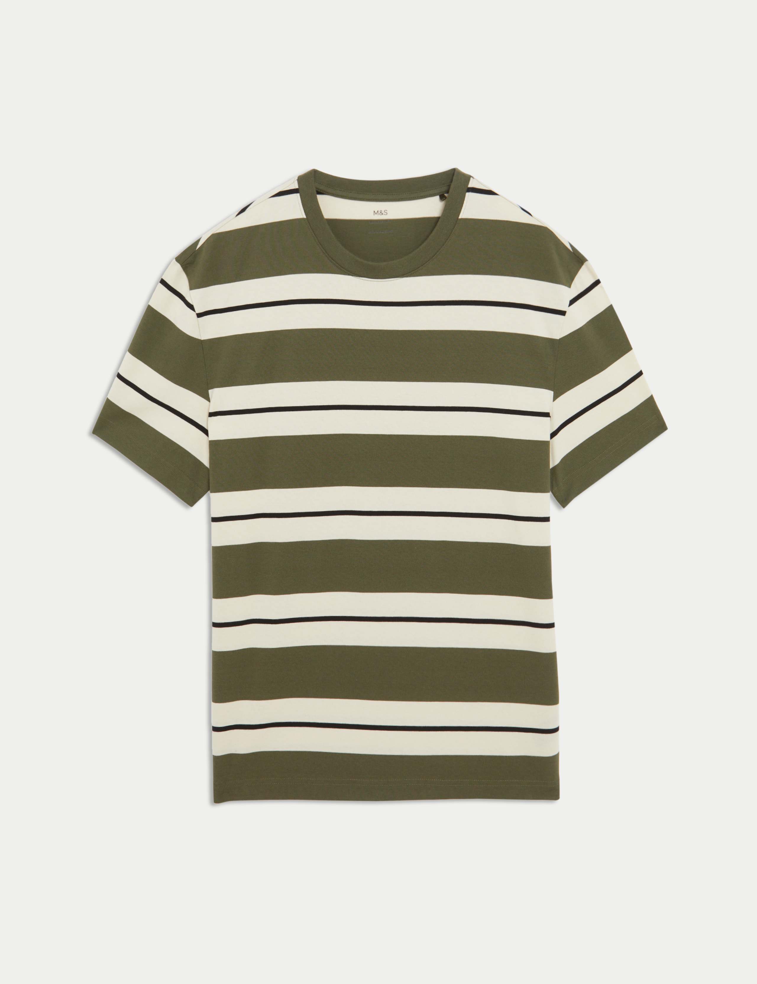 Pure Cotton Striped T-Shirt 2 of 6