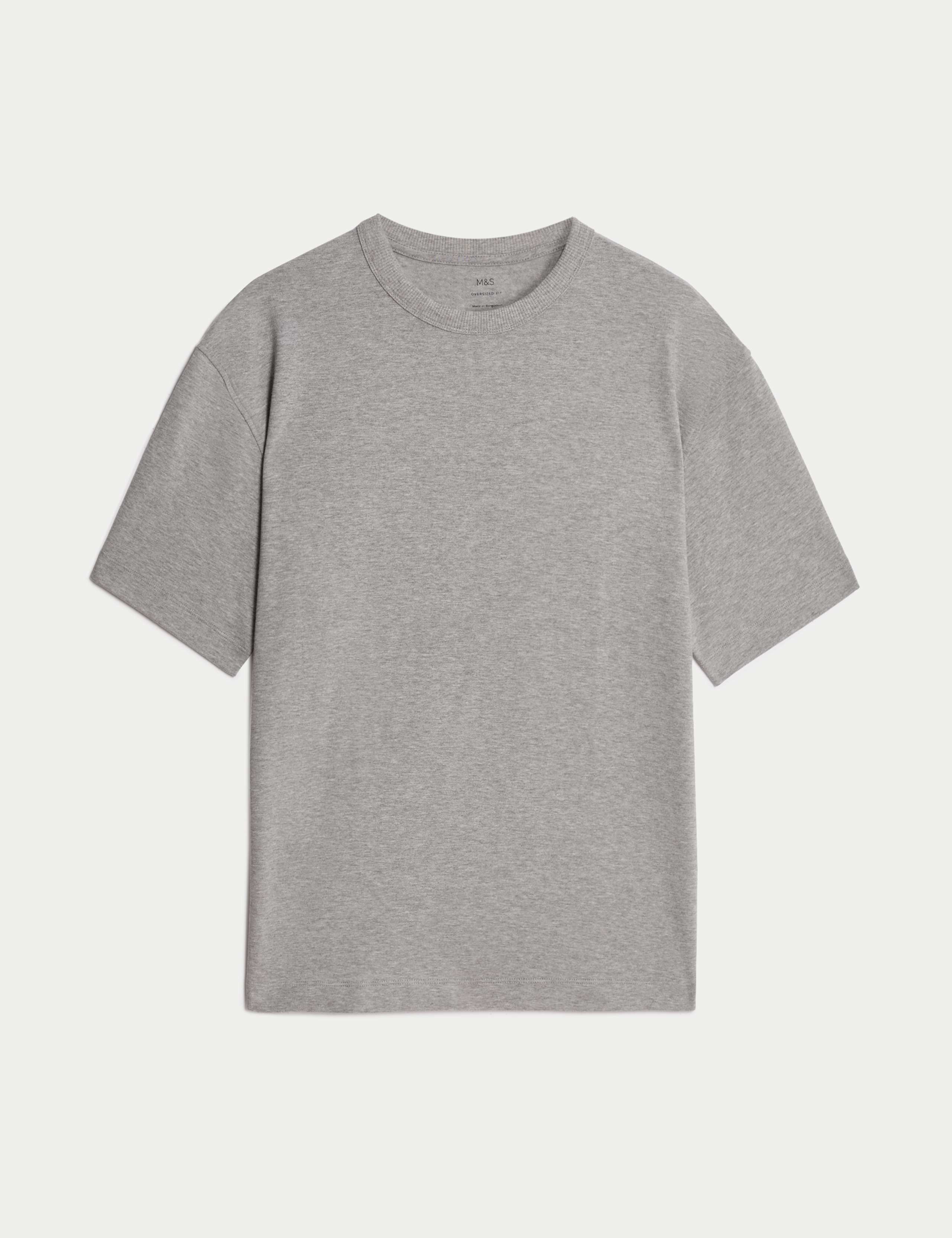 Oversized Pure Cotton Heavy Weight T shirt 2 of 5