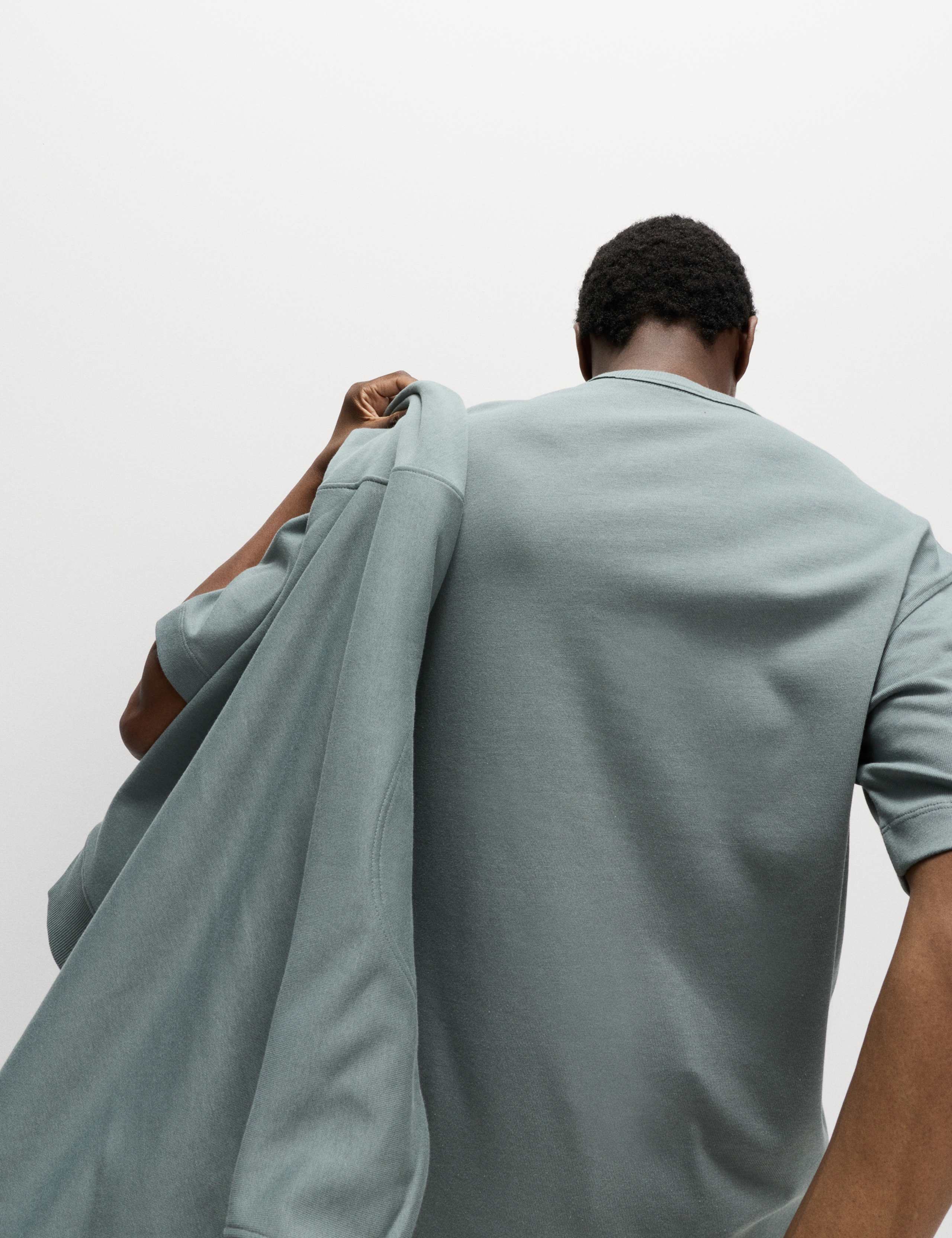 Oversized Pure Cotton Heavy Weight T shirt 4 of 5