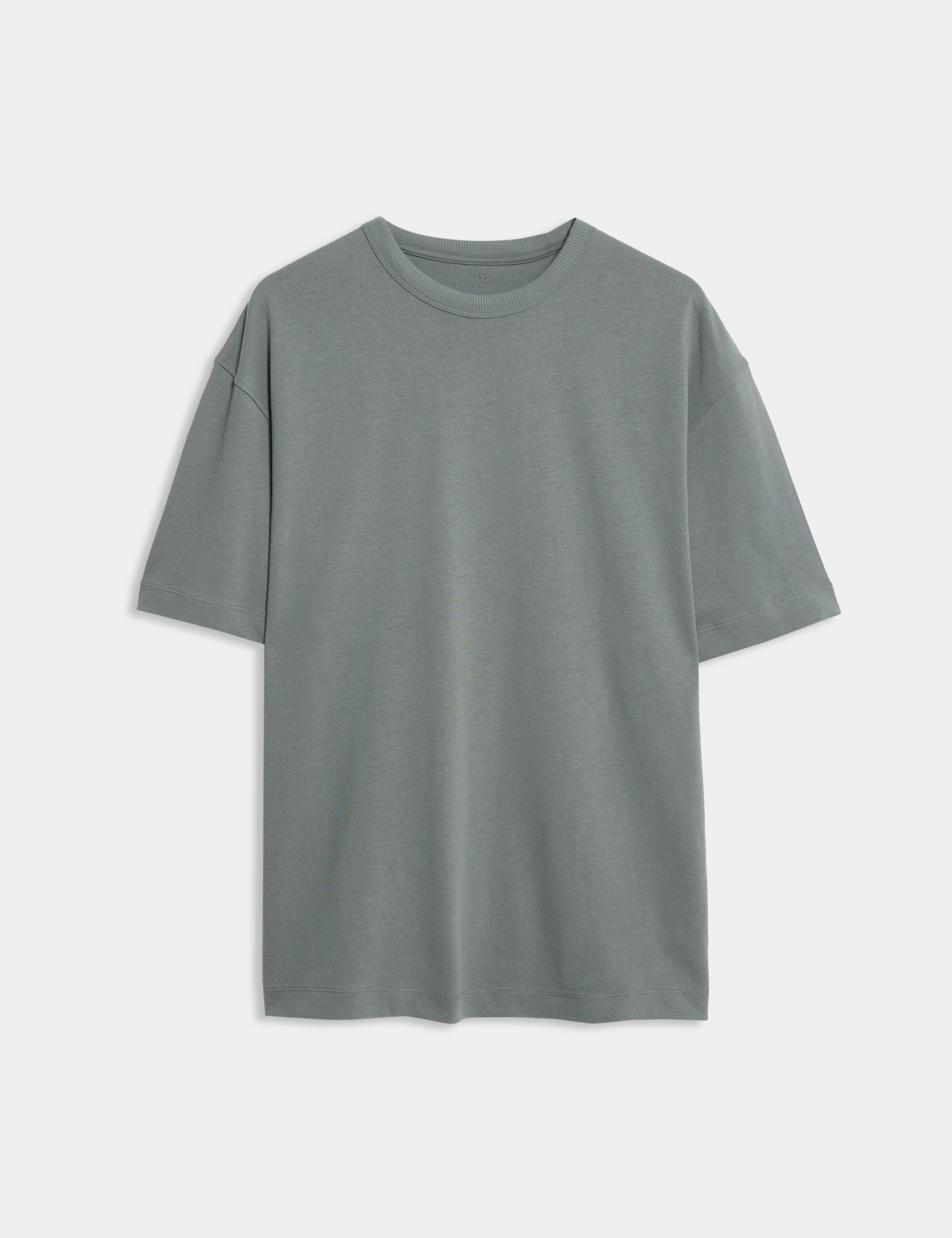 Oversized Pure Cotton Heavy Weight T shirt 2 of 5